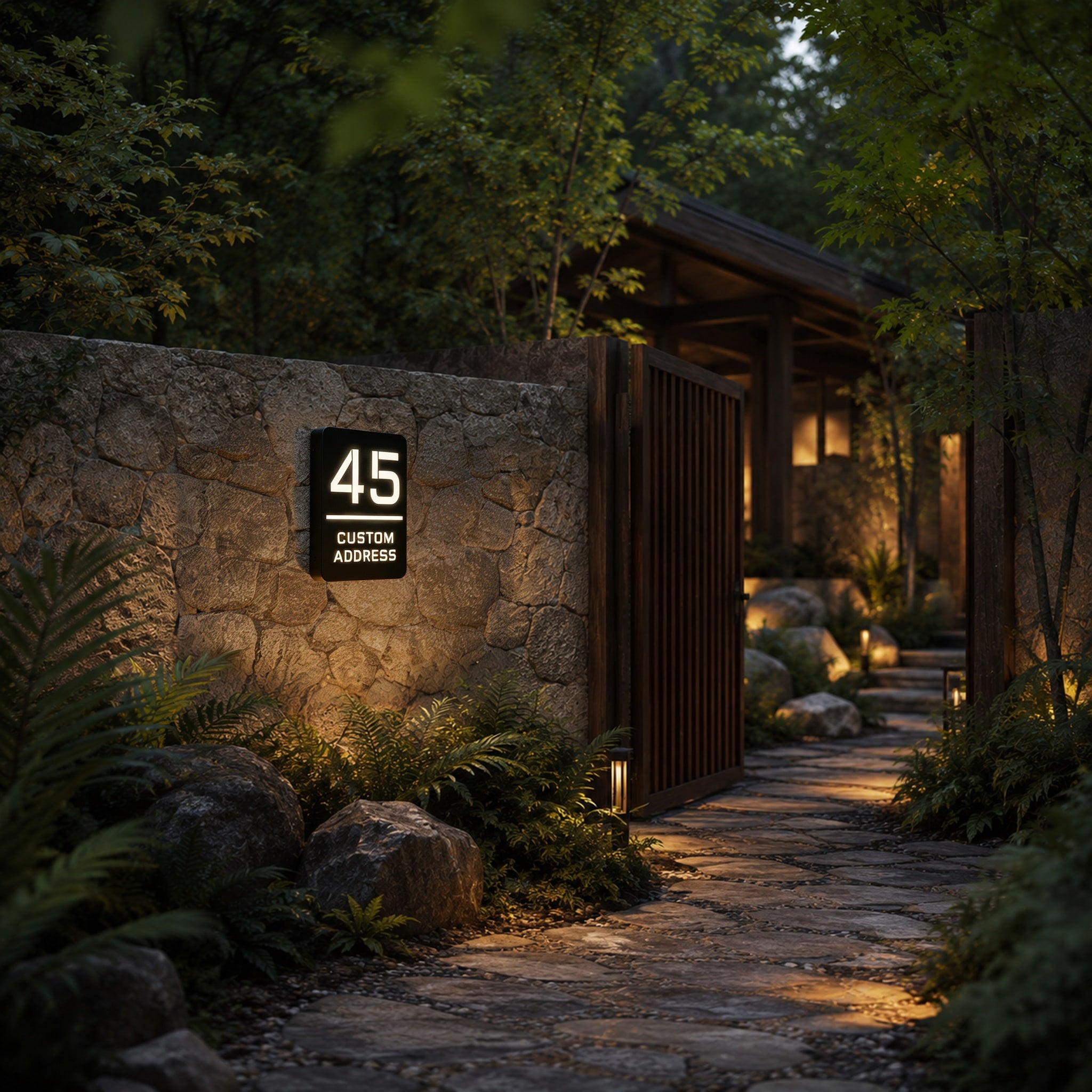 House Number Sign