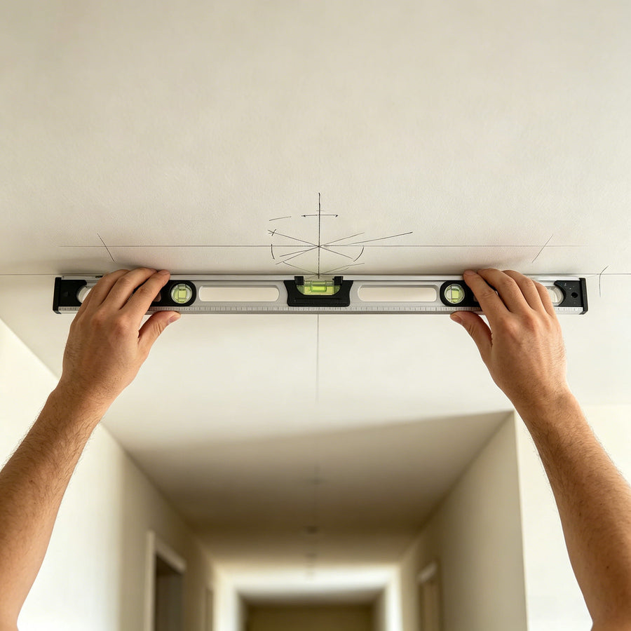 2. Mark the positionof the lifting point