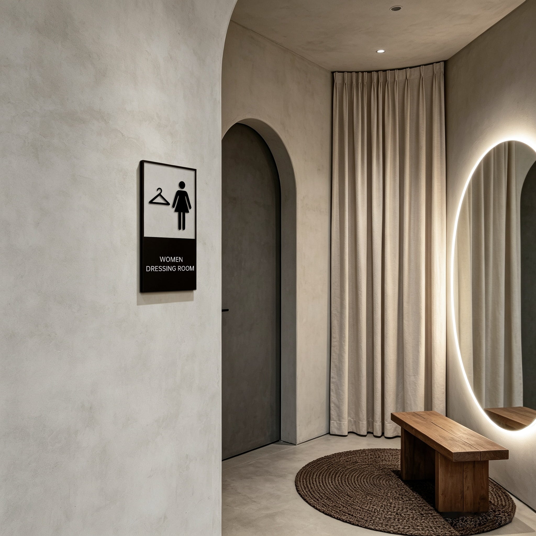 Men/Women Dressing Room Signs