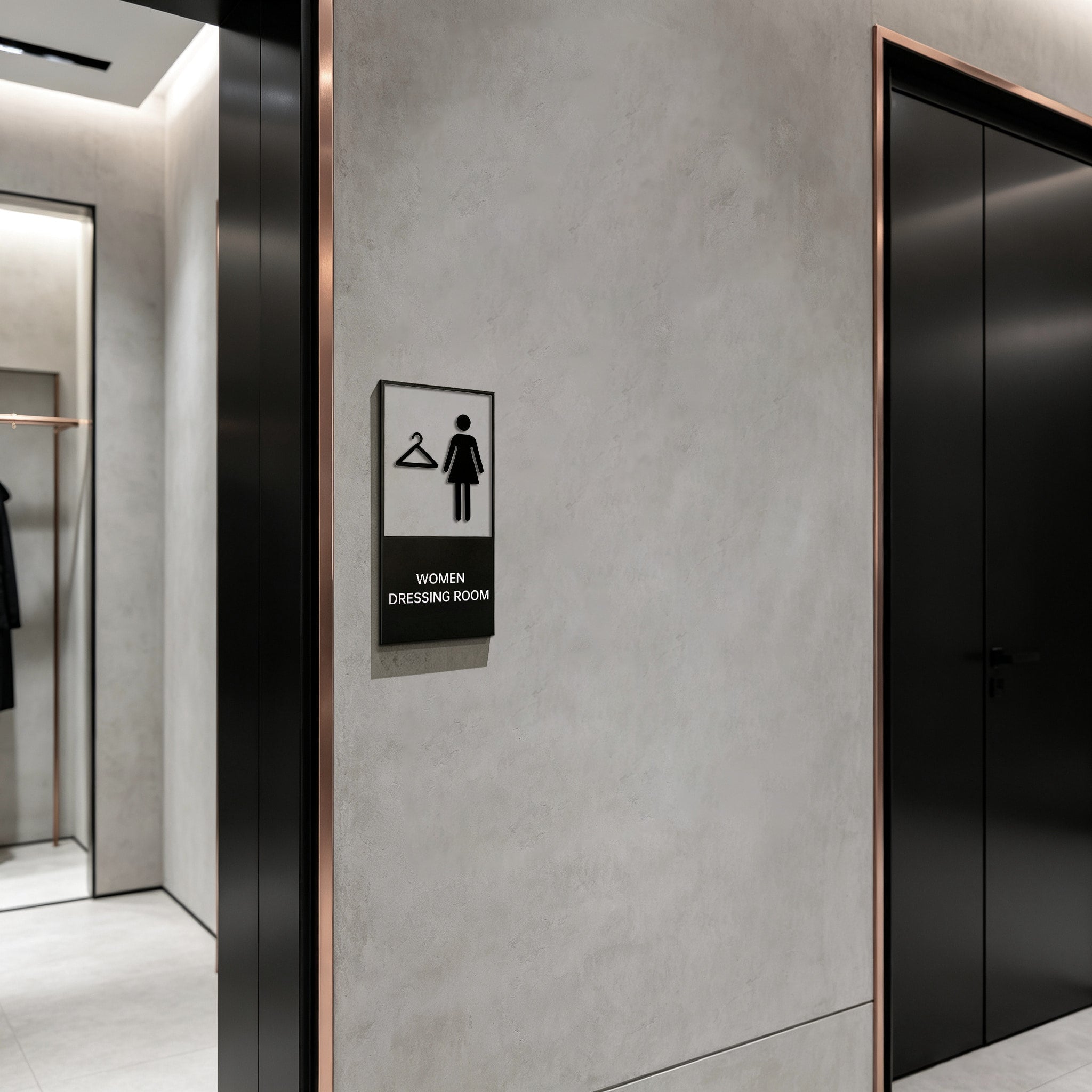 Men/Women Dressing Room Signs
