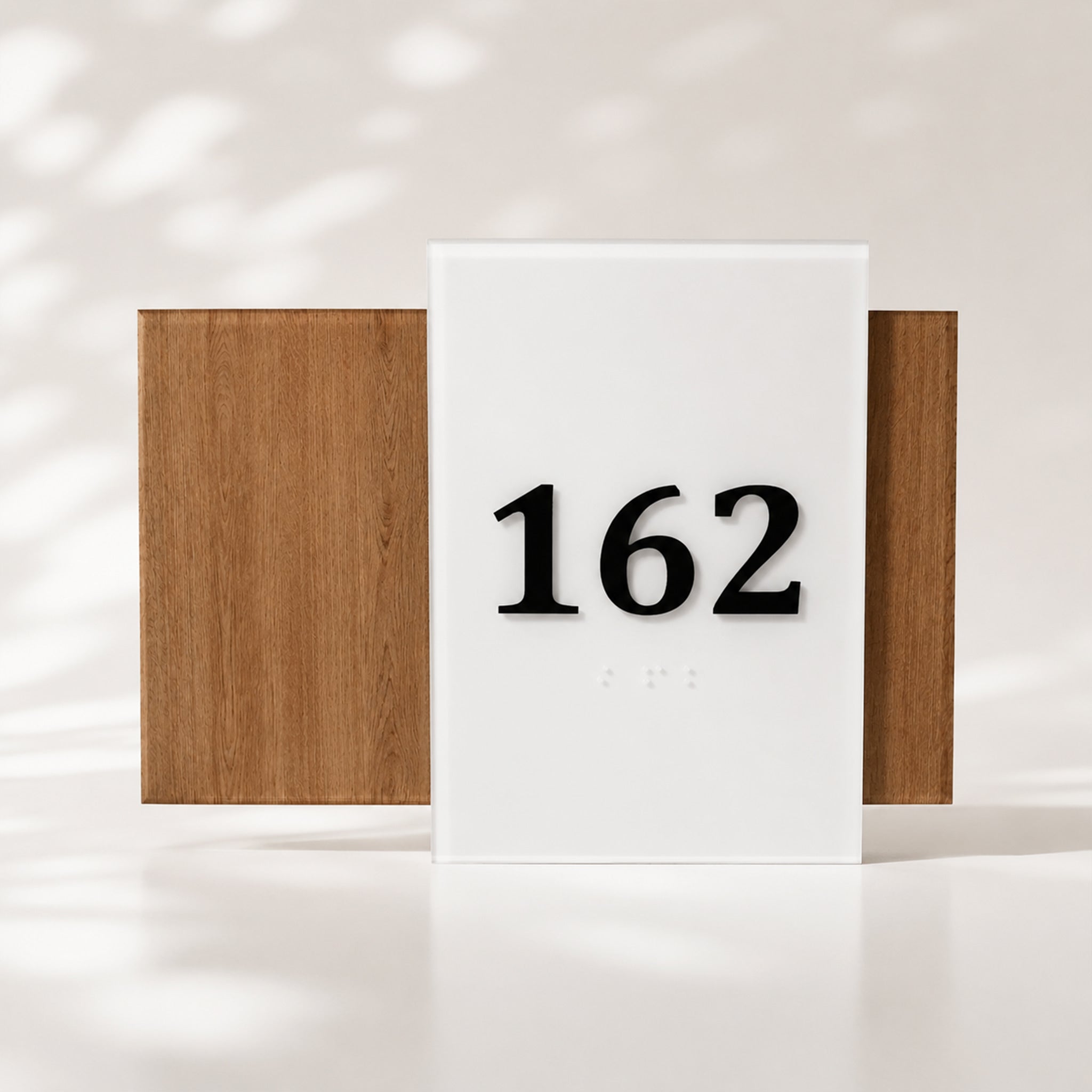 Acrylic Braille Door Sign