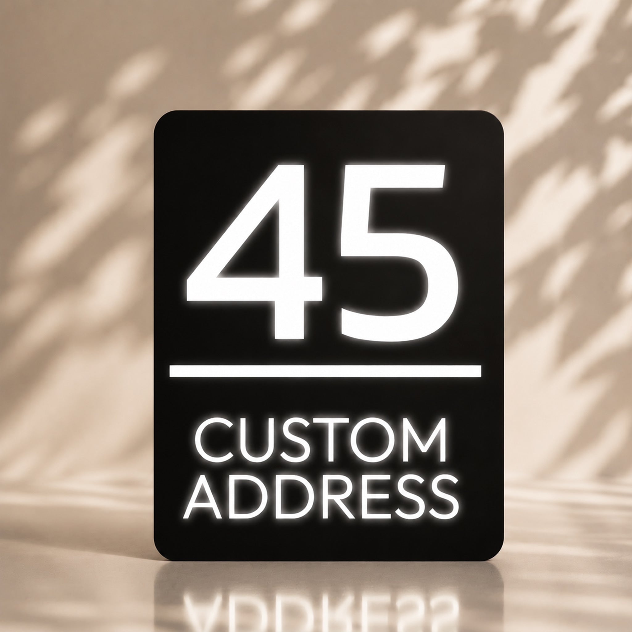 House Number Sign