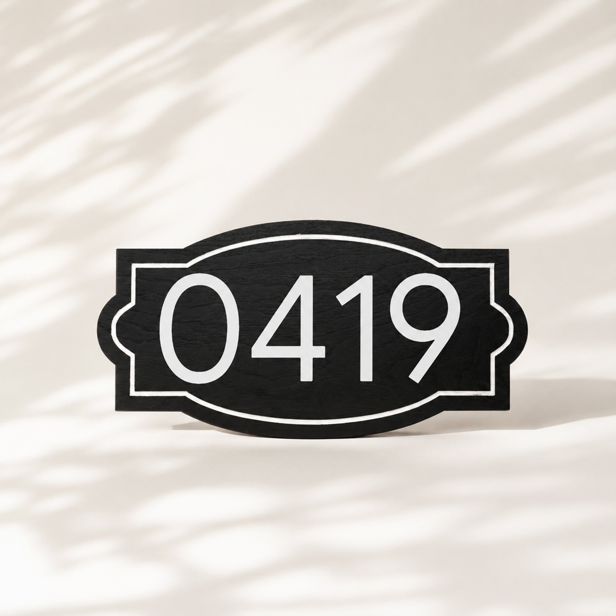 House Number Sign