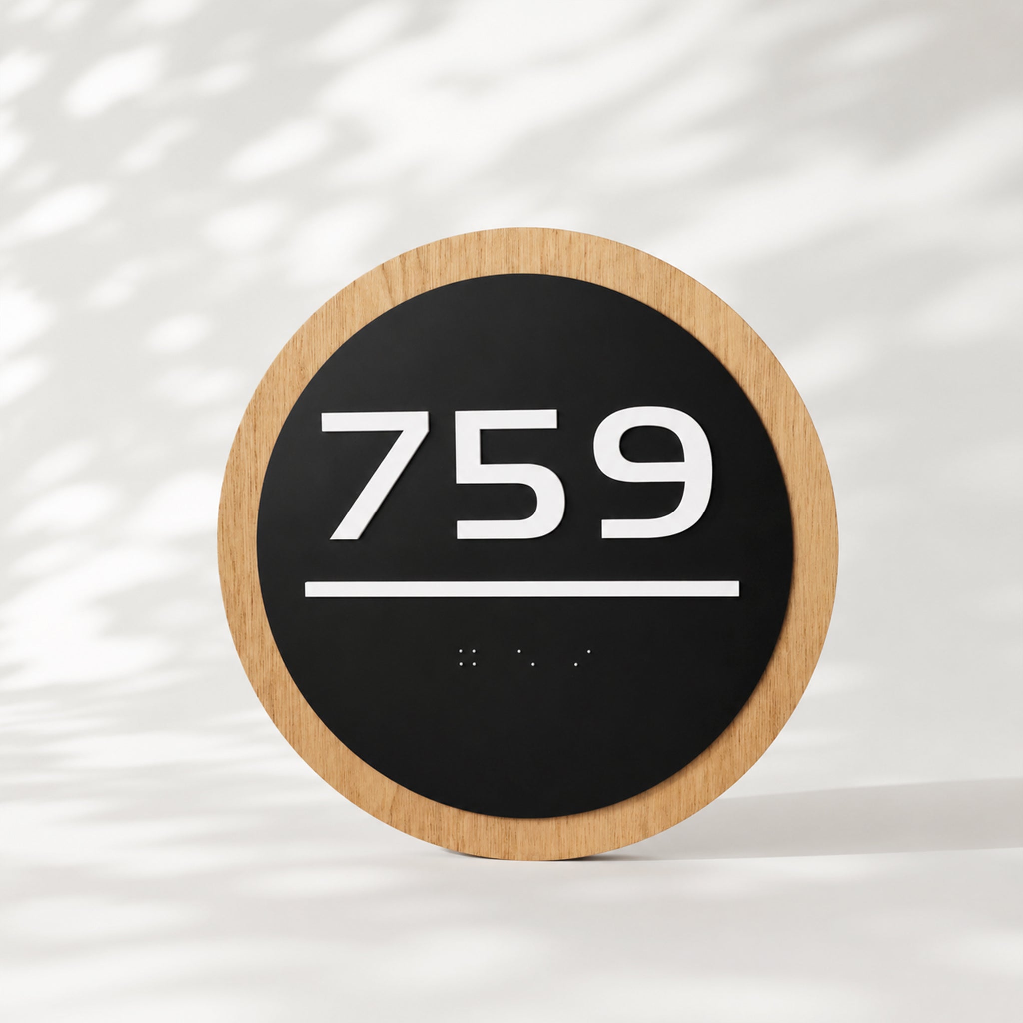 Round Door Numbers For Apartment