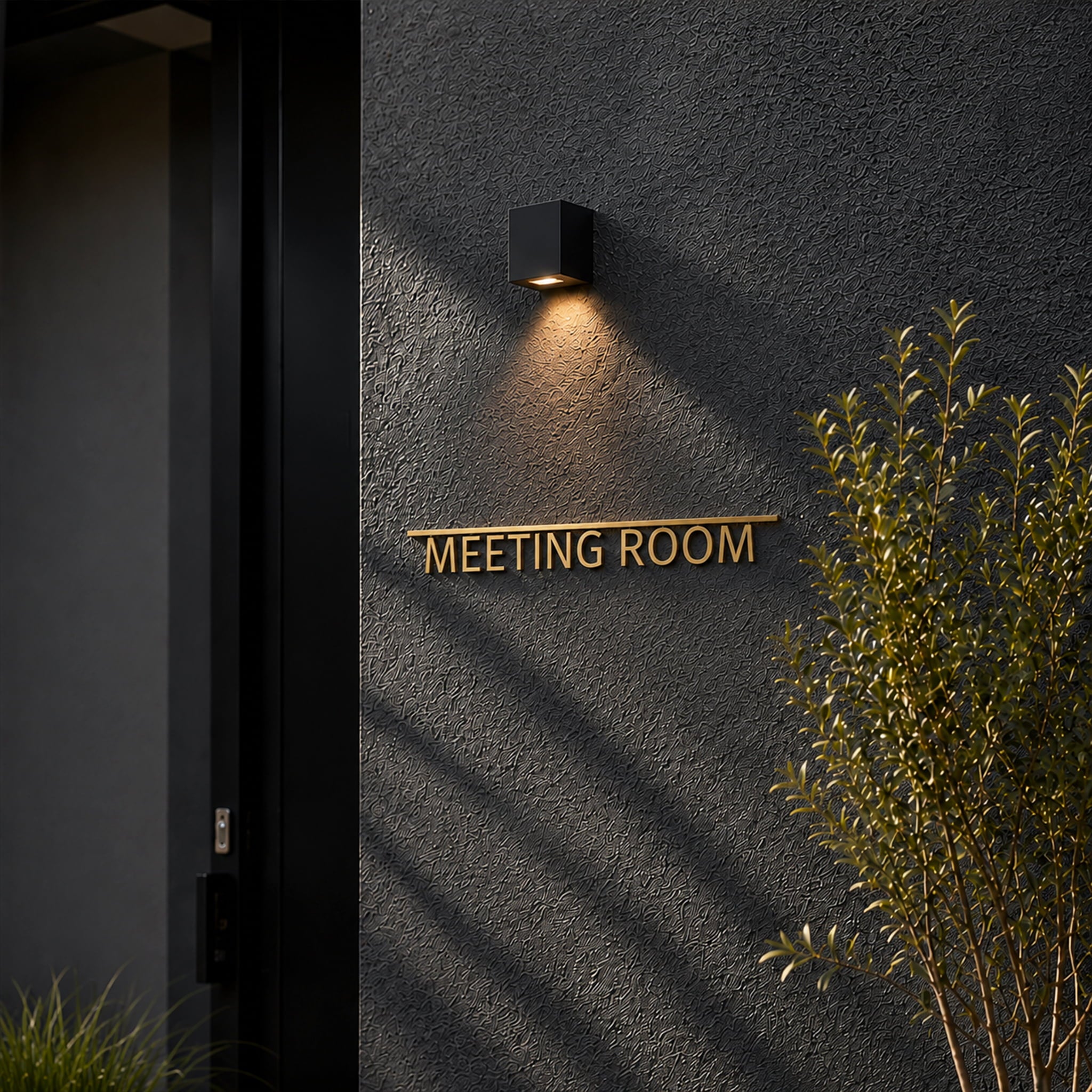 Custom Metal Door Sign