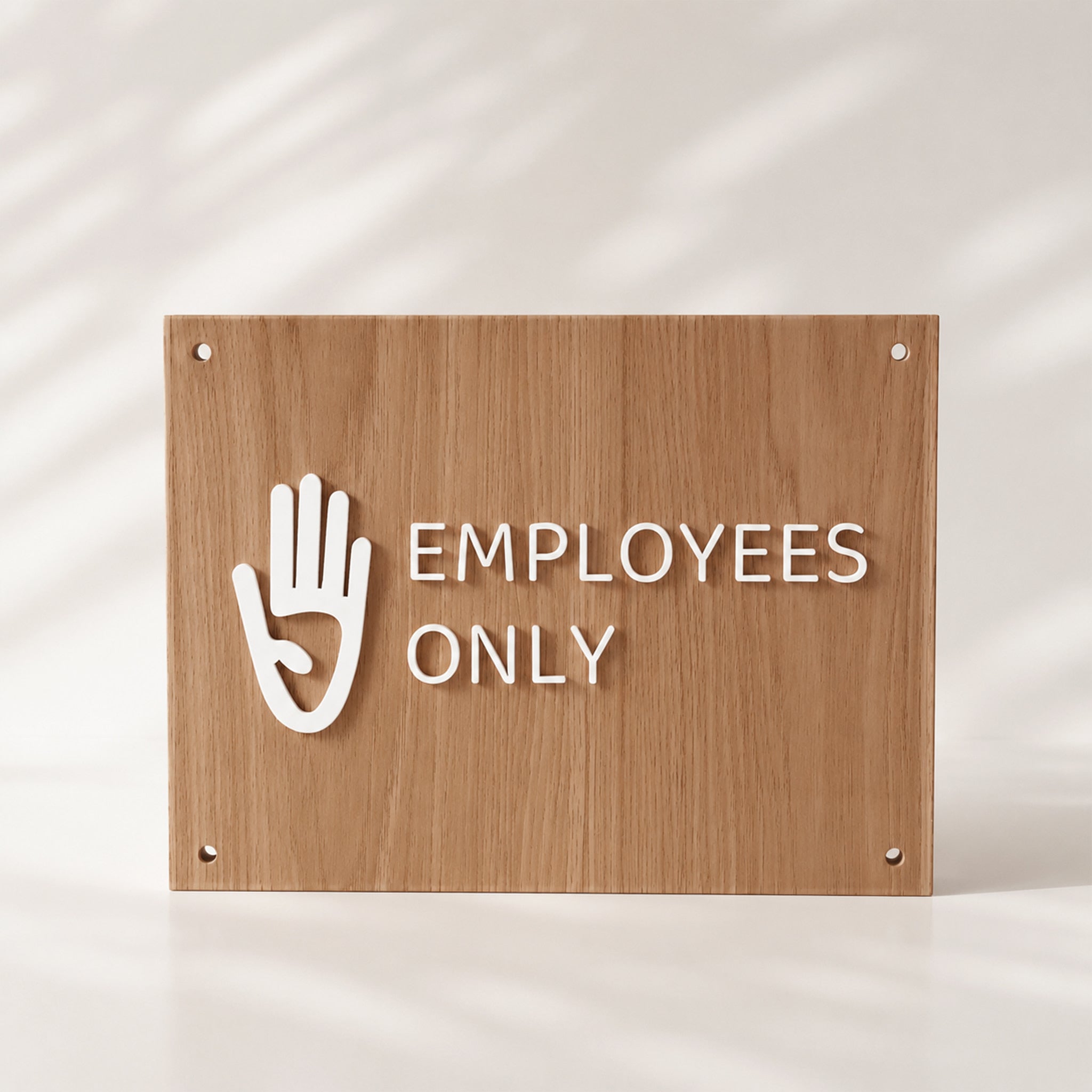 Employees/Staff Only Office Sign