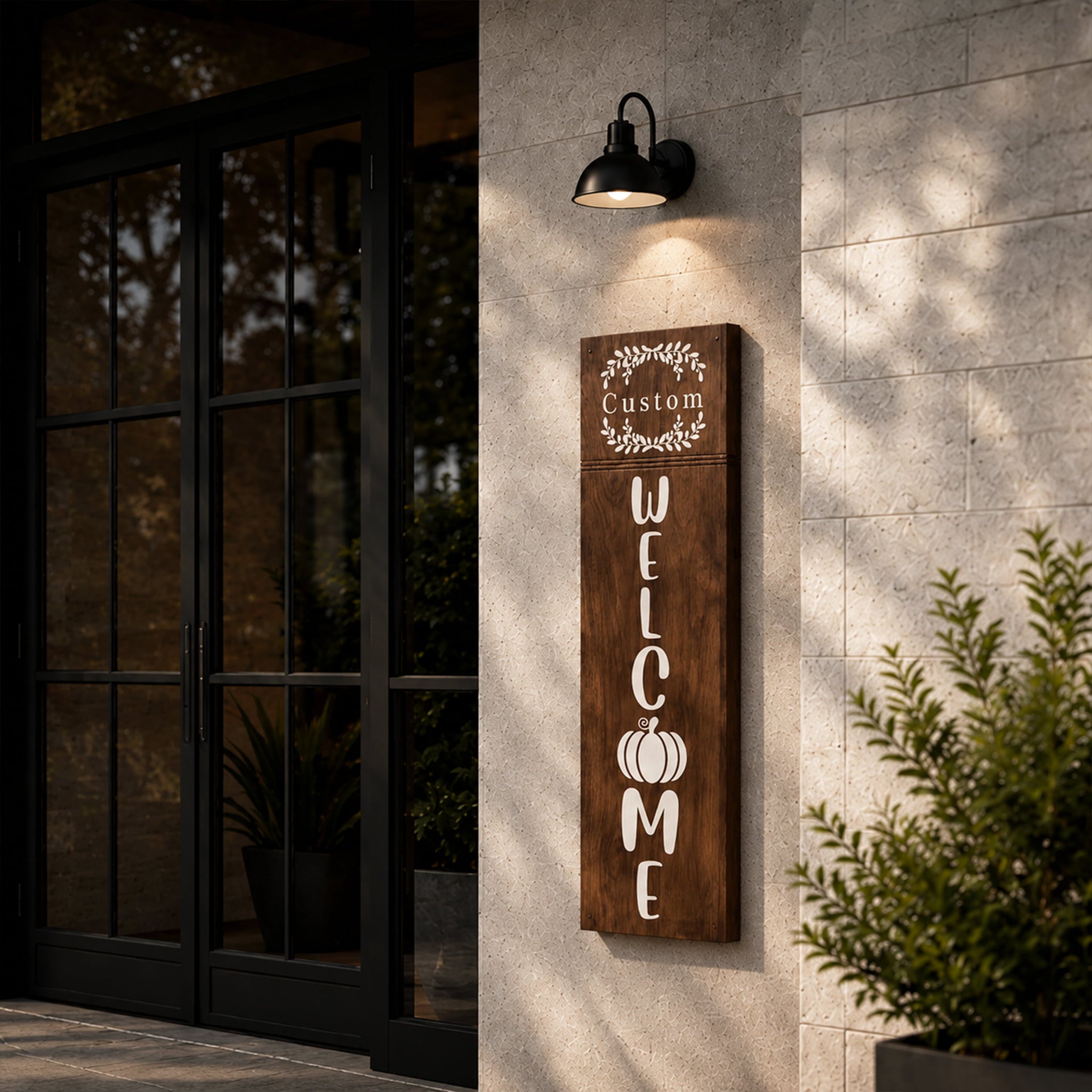 Front Porch Welcome Sign