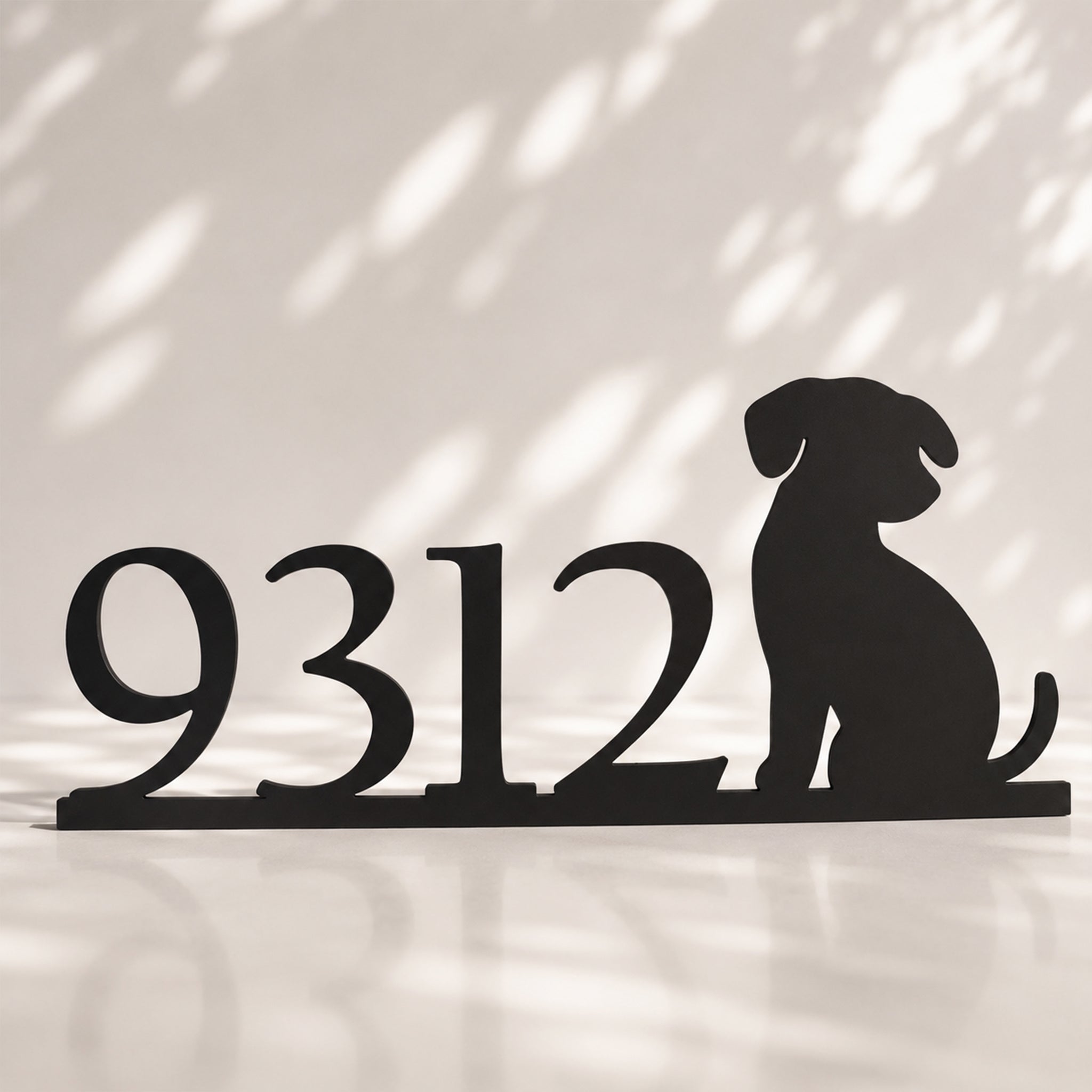 Personalized Cat/Dog House Number Sign