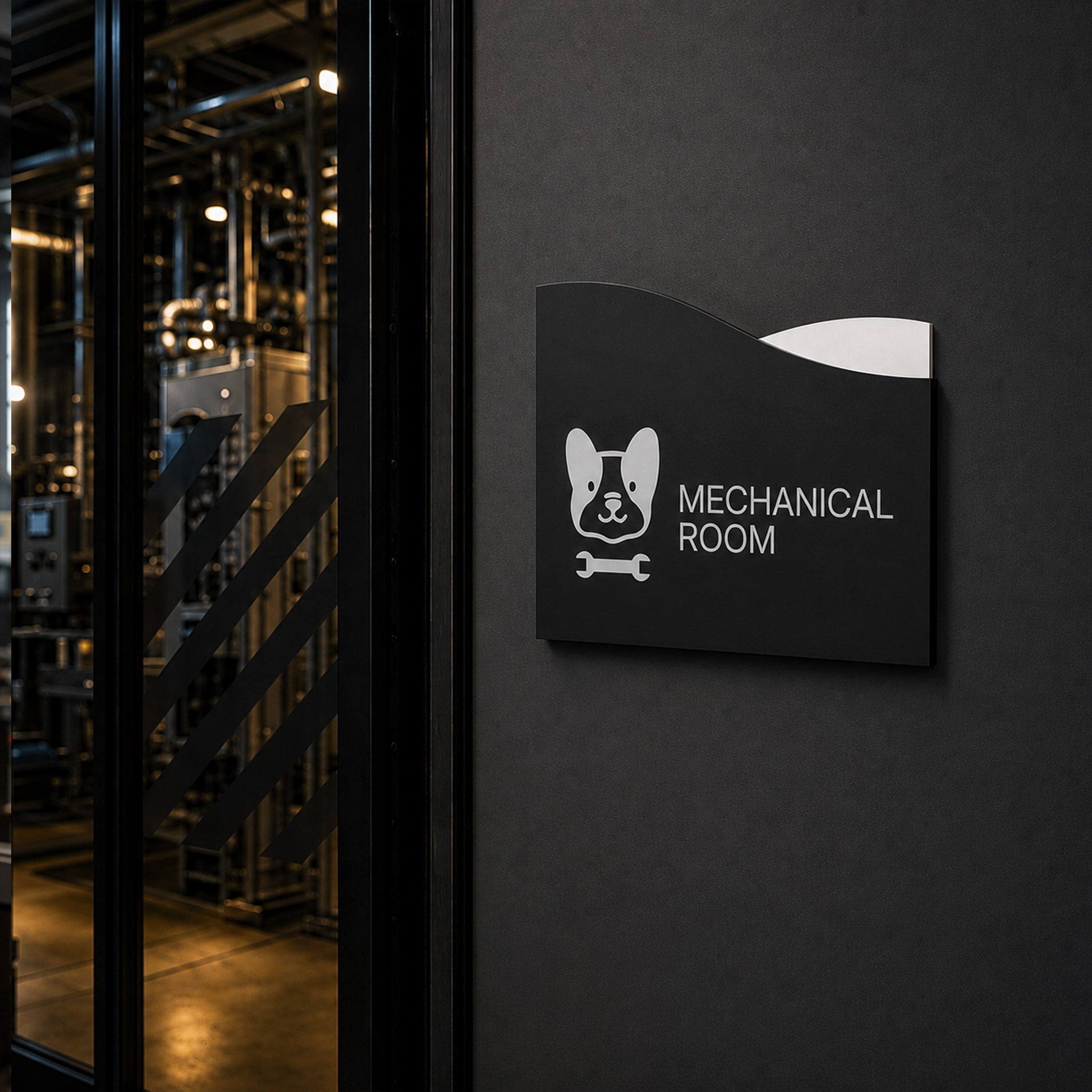 Mechanical Room Sign
