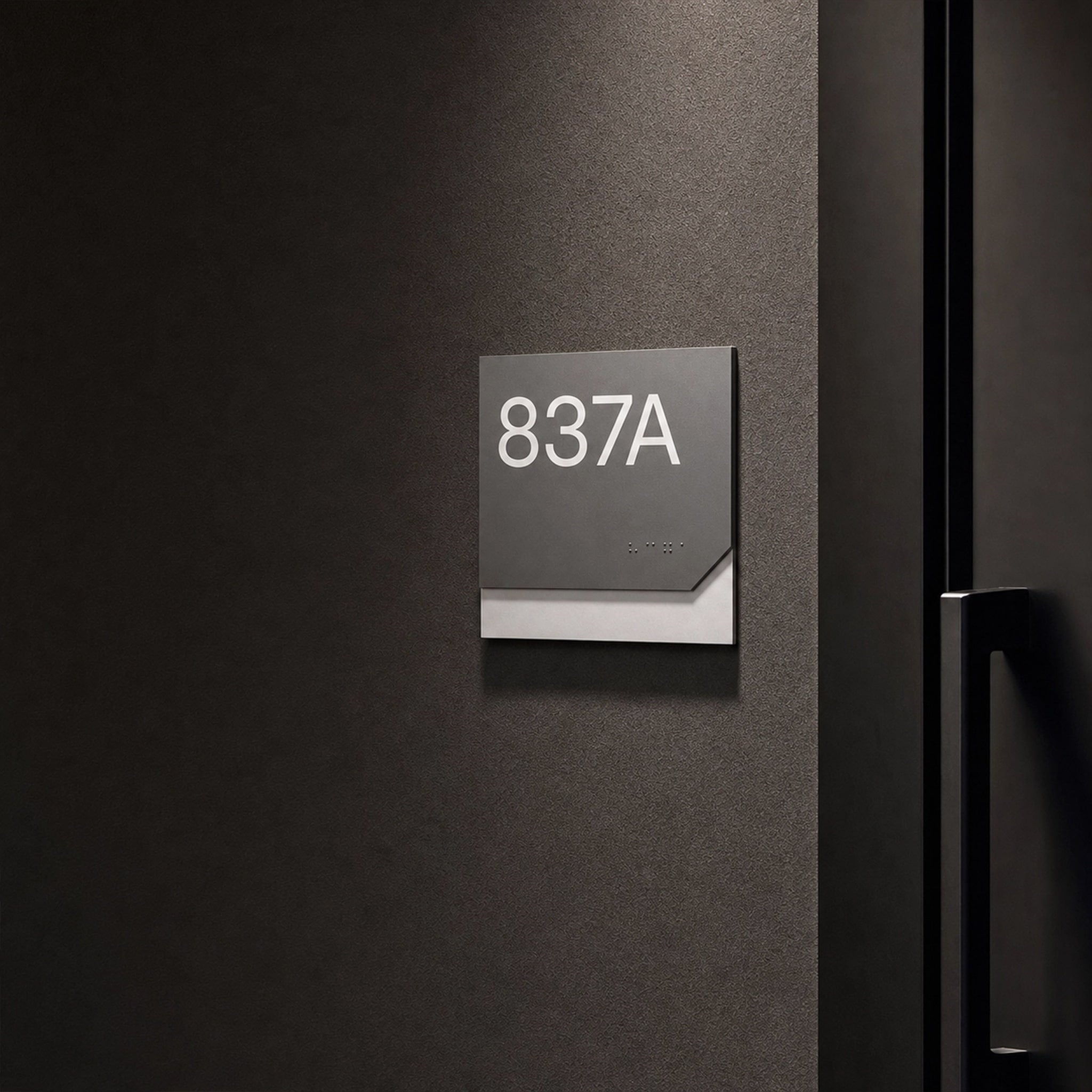 Acrylic Braille Door Sign