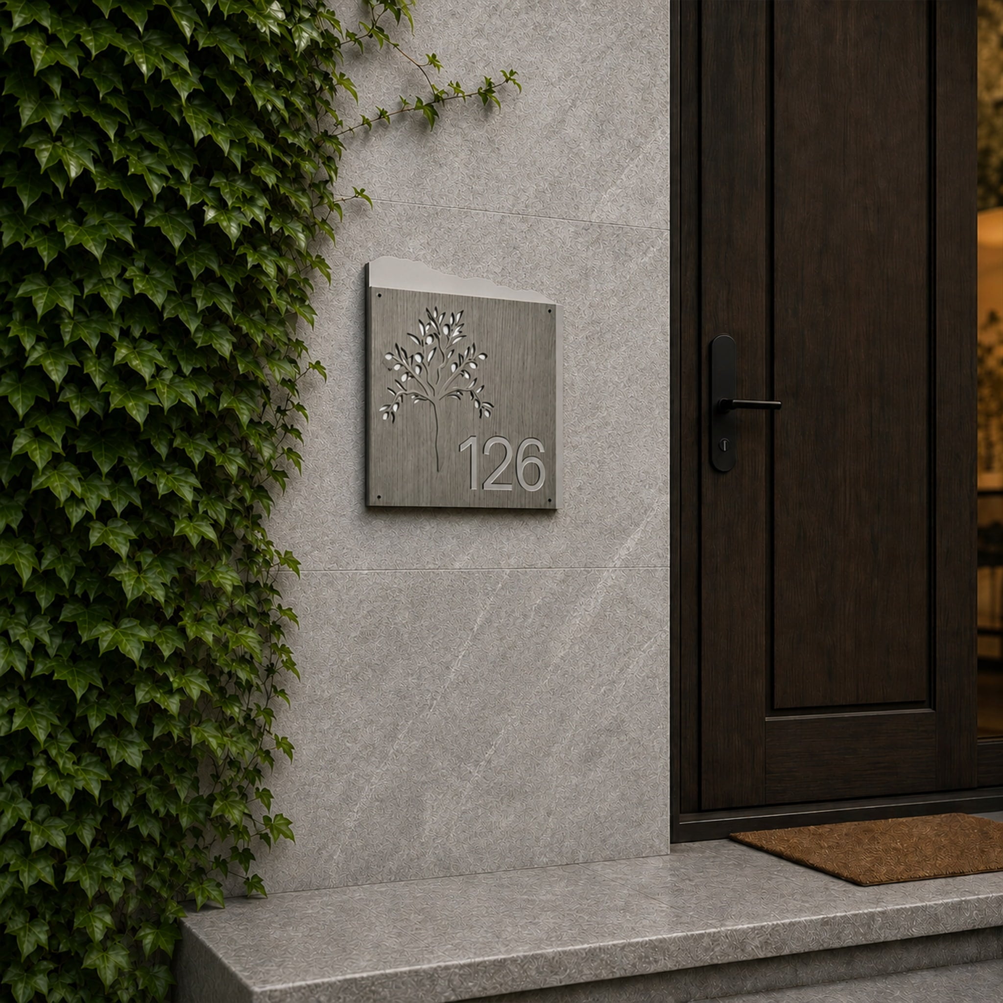 Olive Tree House Numbers