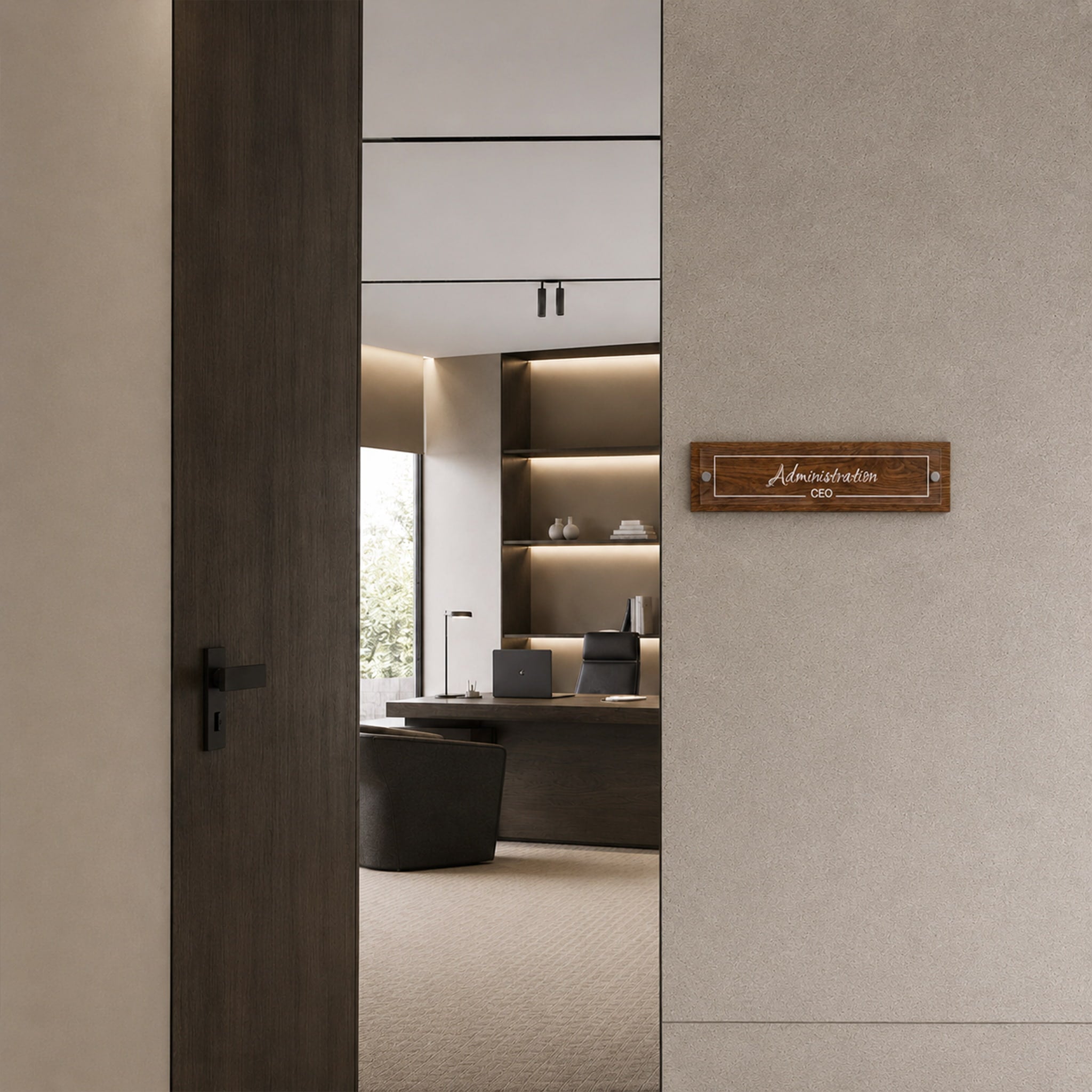 Custom Office Title Door Signs