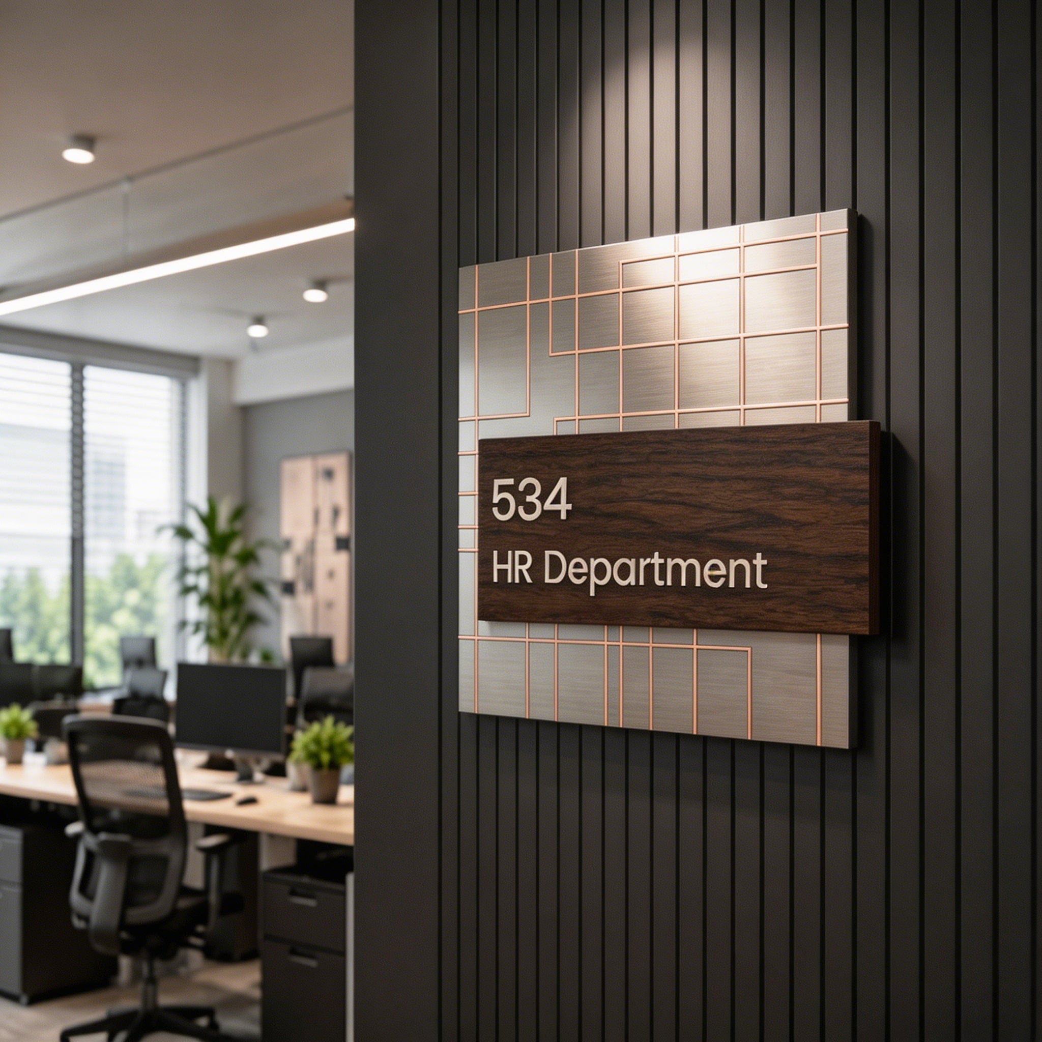 HR Office Room Sign