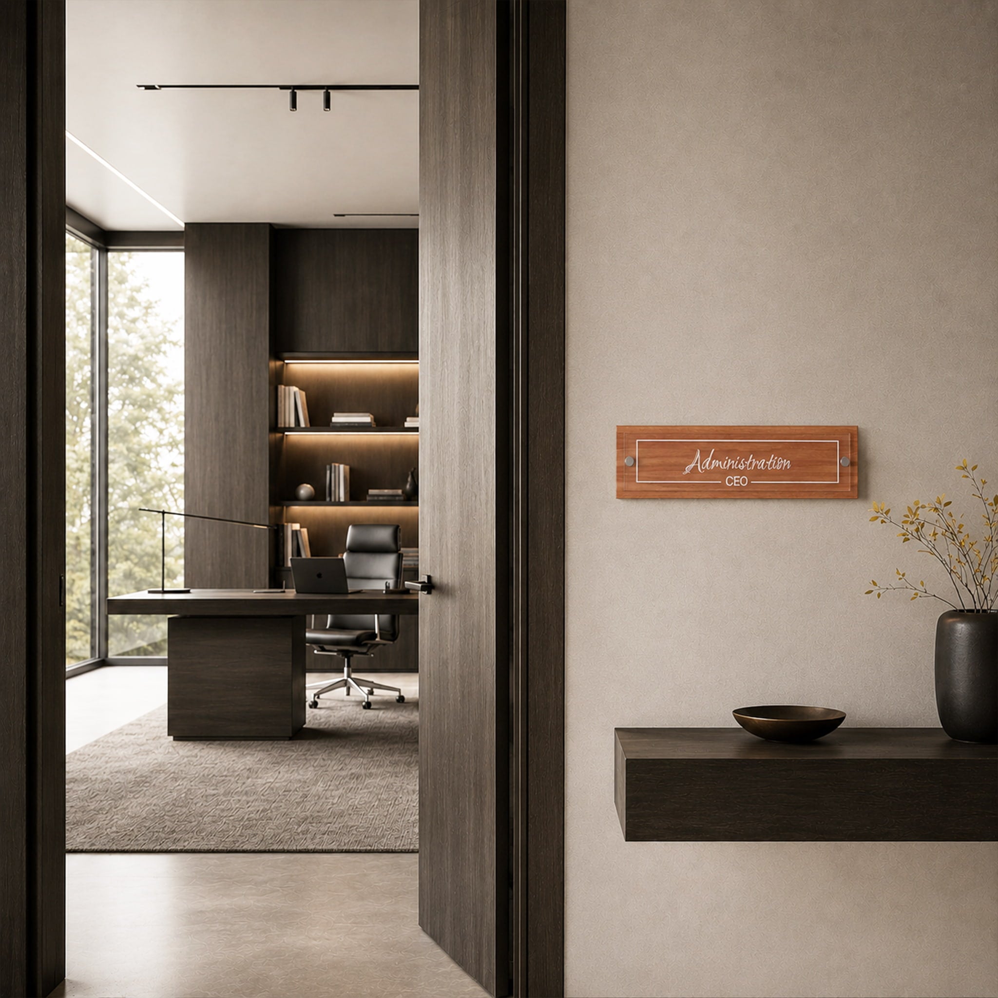Custom Office Title Door Signs