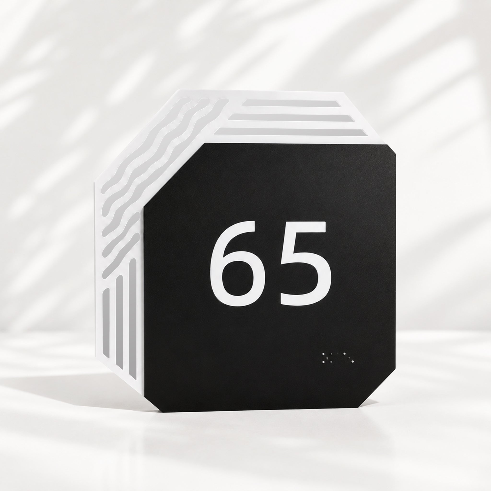 Door Number Sign