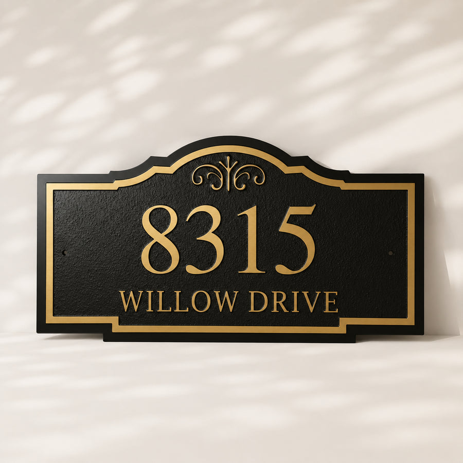 Name plate signs