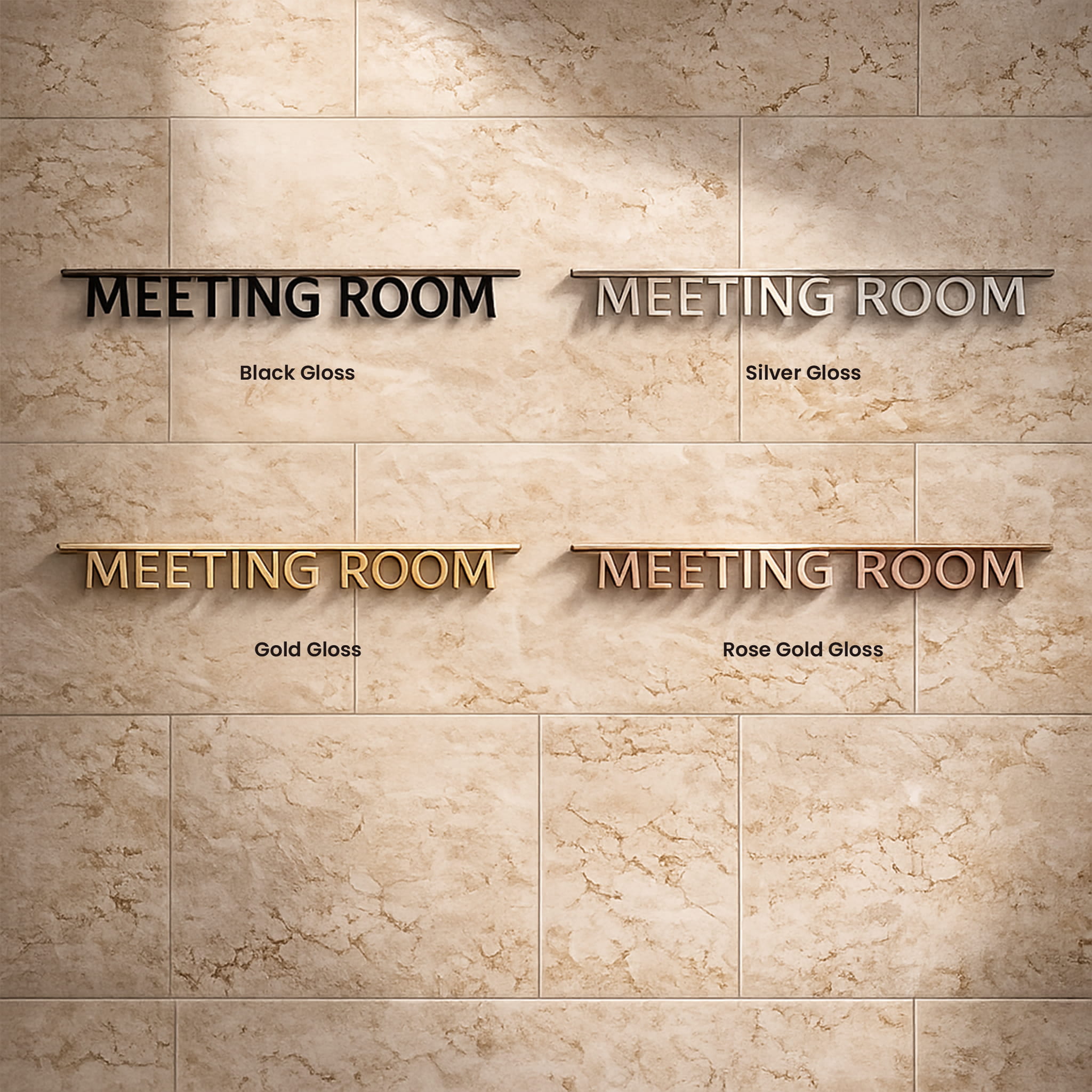 Custom Metal Door Sign