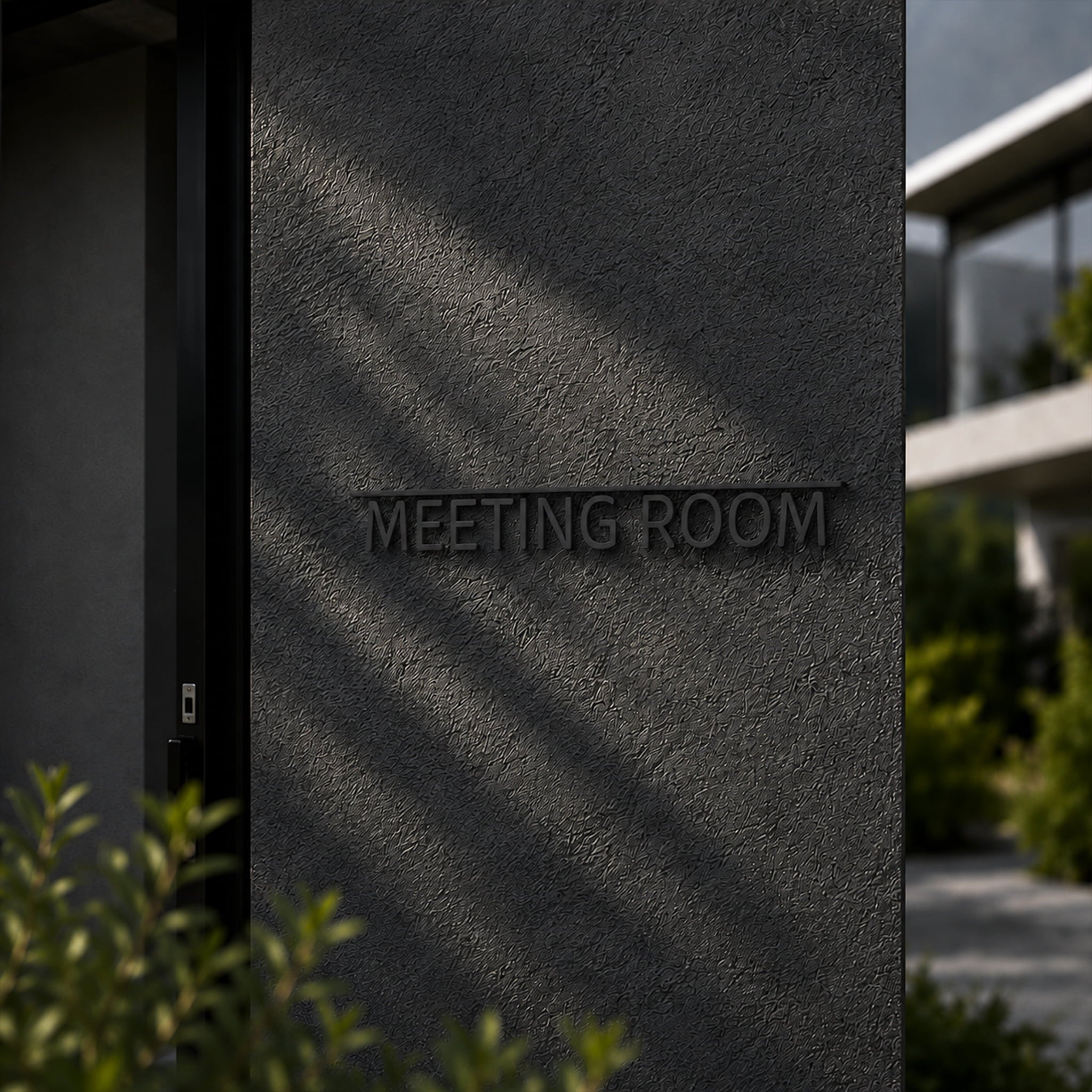 Custom Metal Door Sign