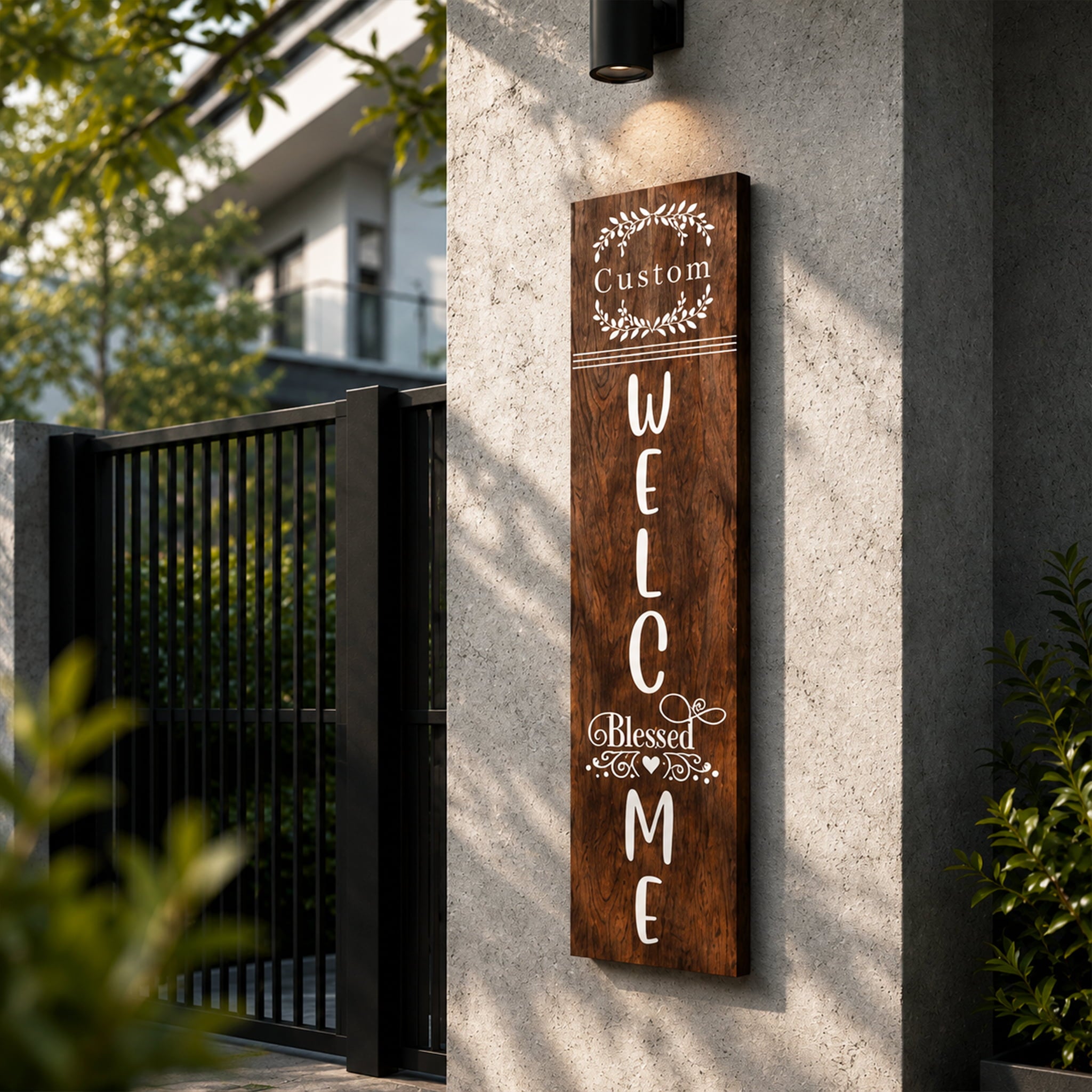 Front Porch Welcome Sign