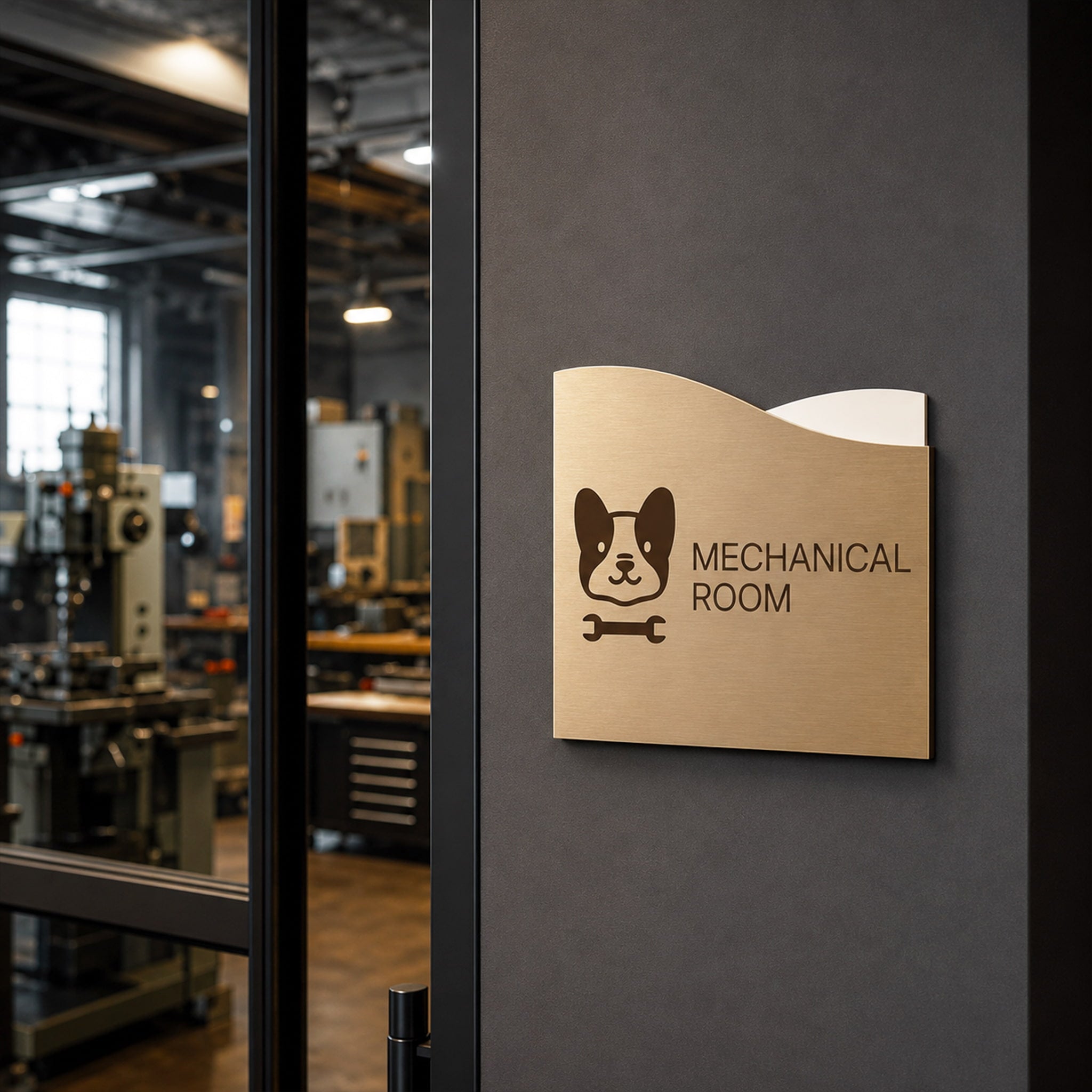Mechanical Room Sign