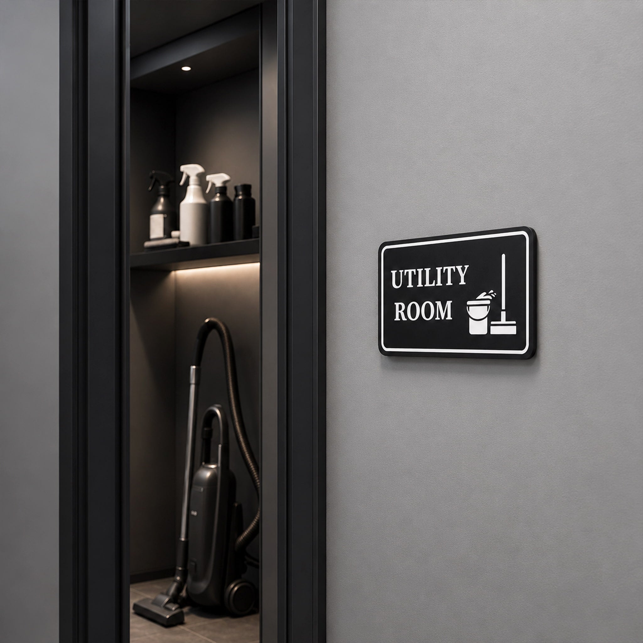 Storage/Utility Room Sign