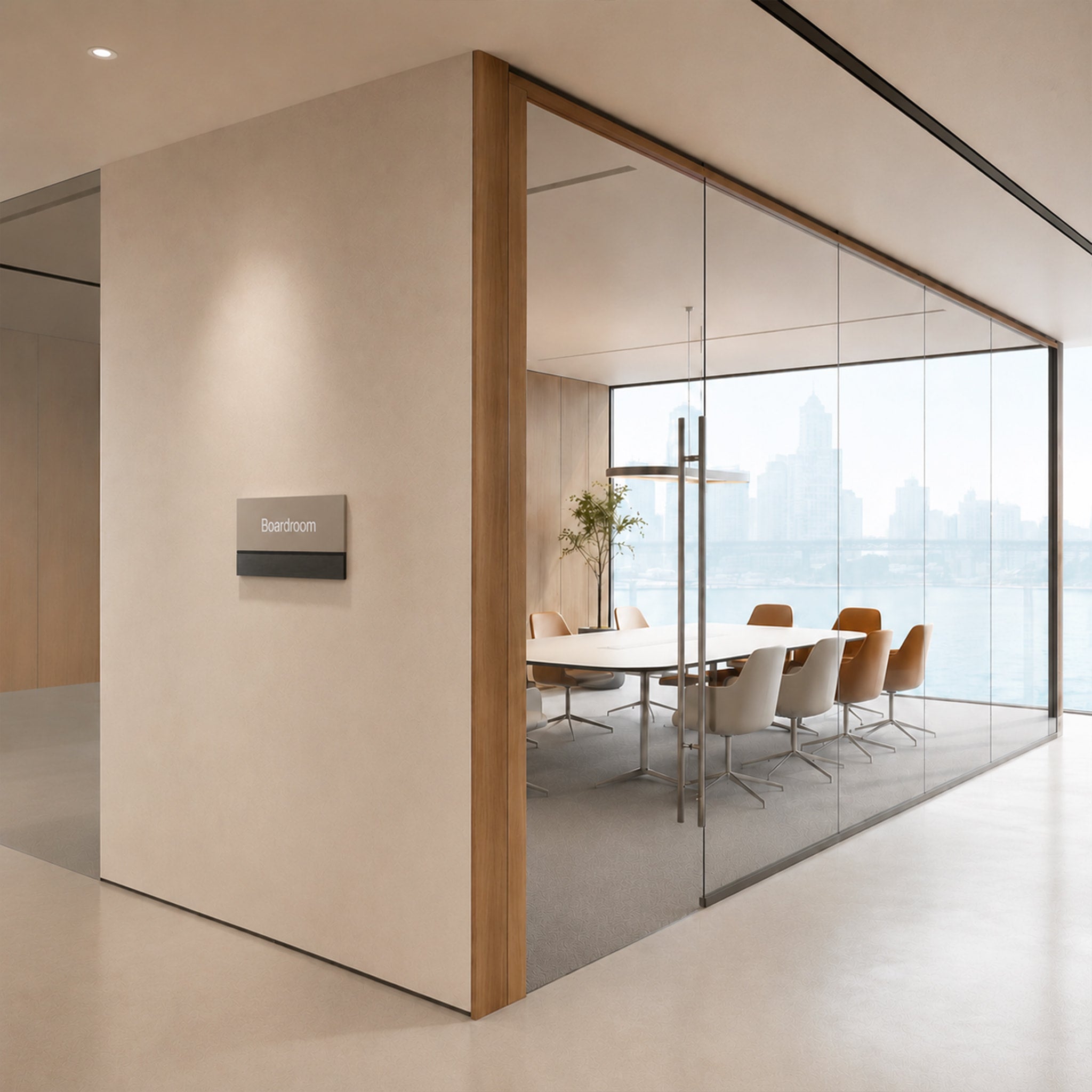 Metal Office Door Sign