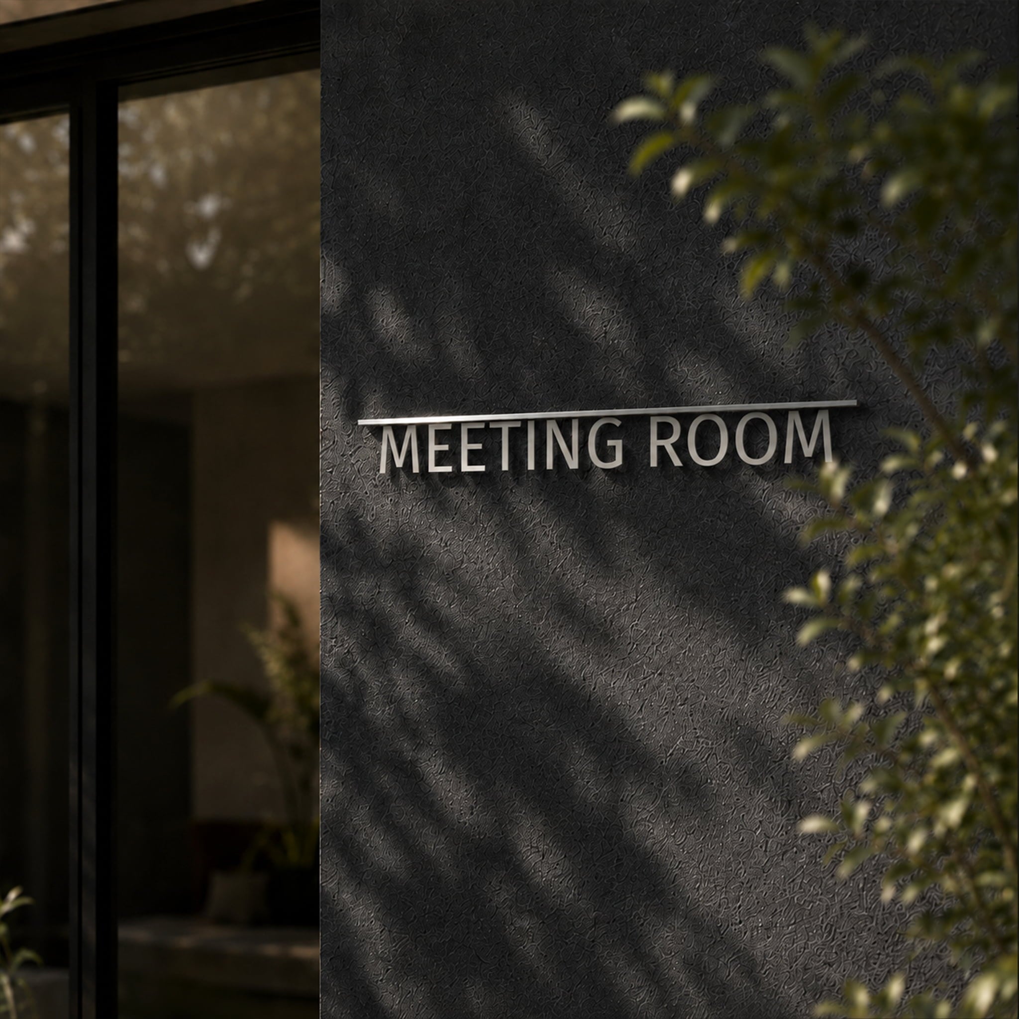 Custom Metal Door Sign