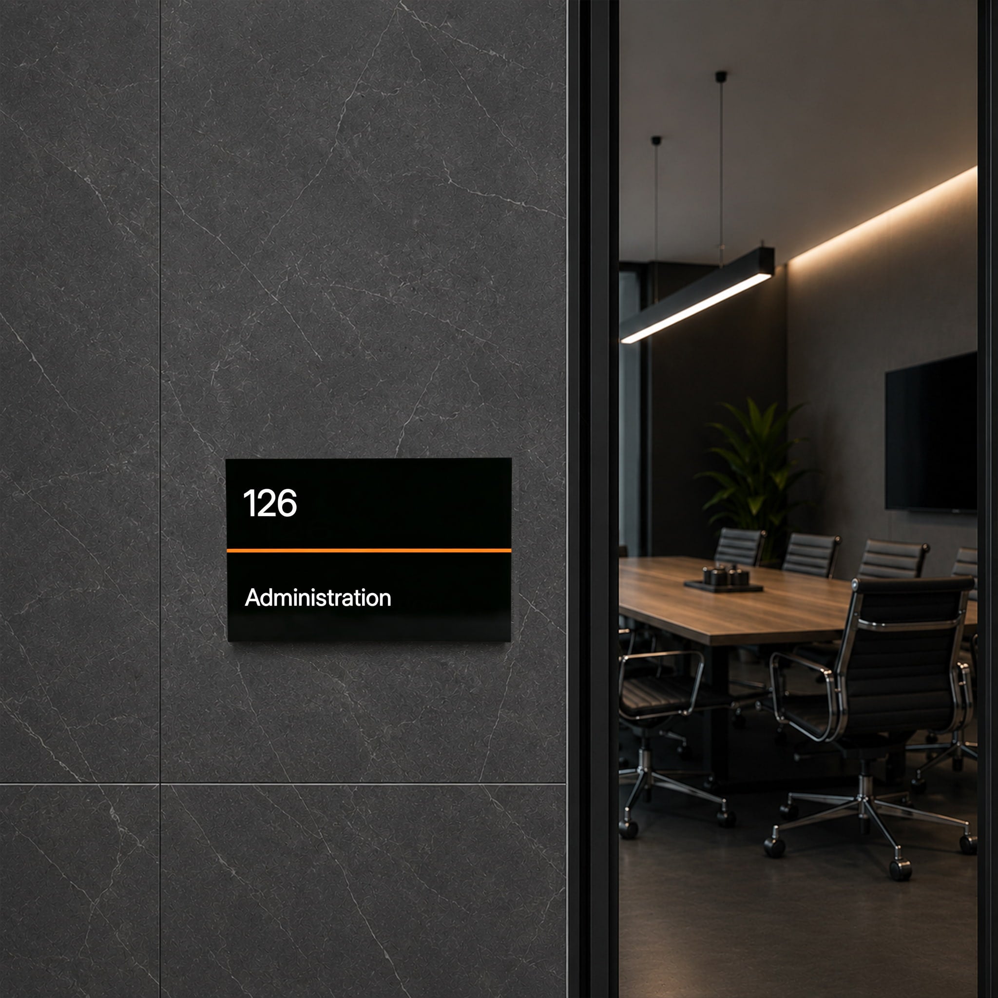 Administration Office Room Sign