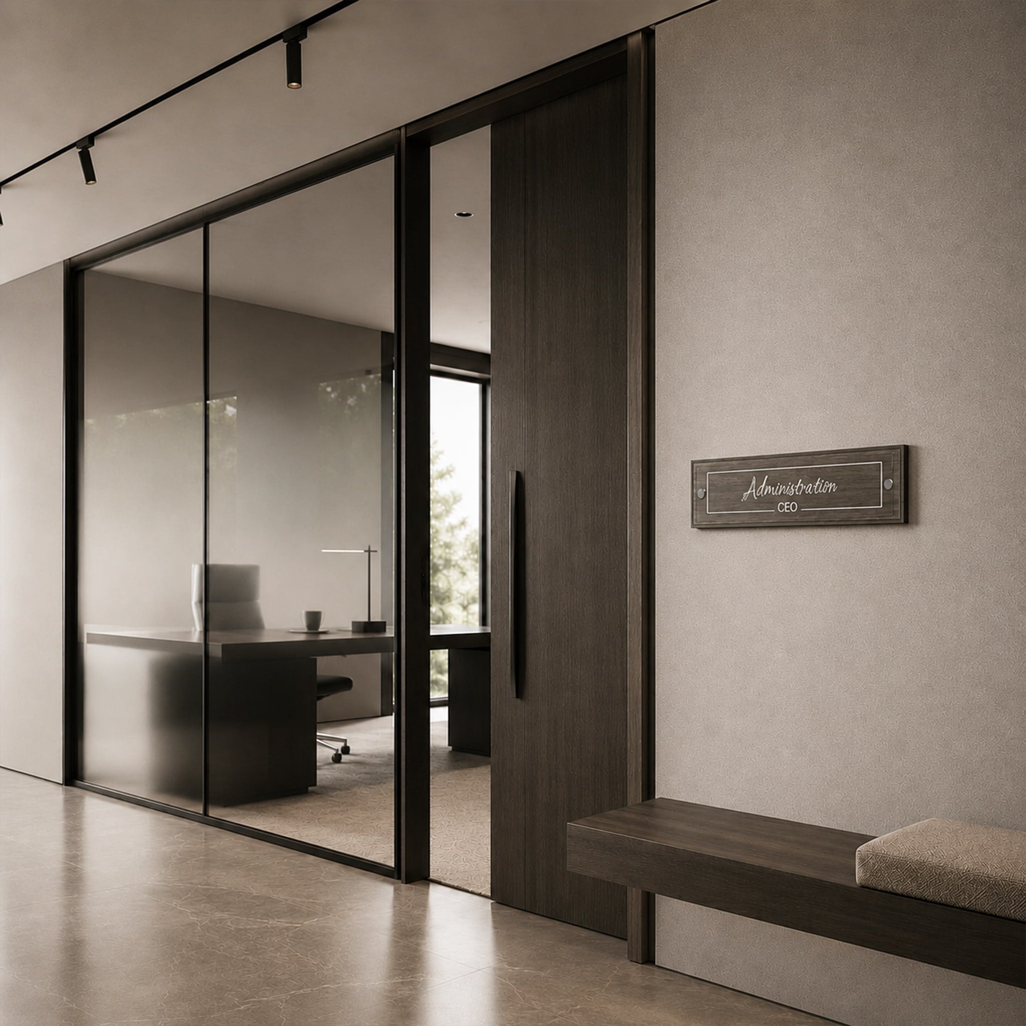 Custom Office Title Door Signs
