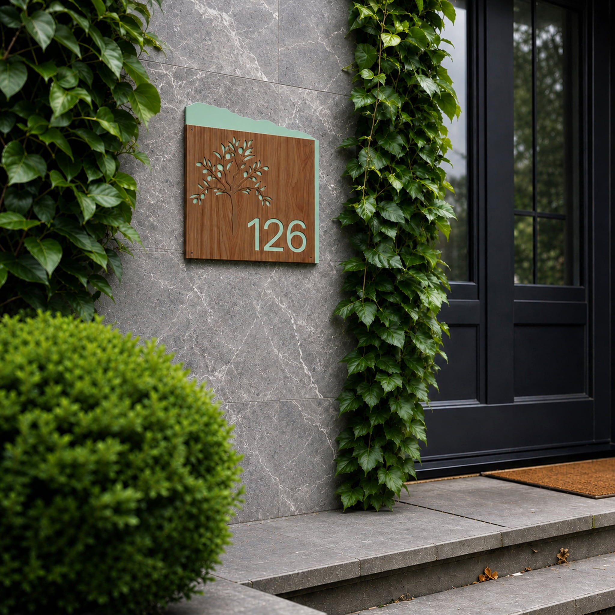 Olive Tree House Numbers