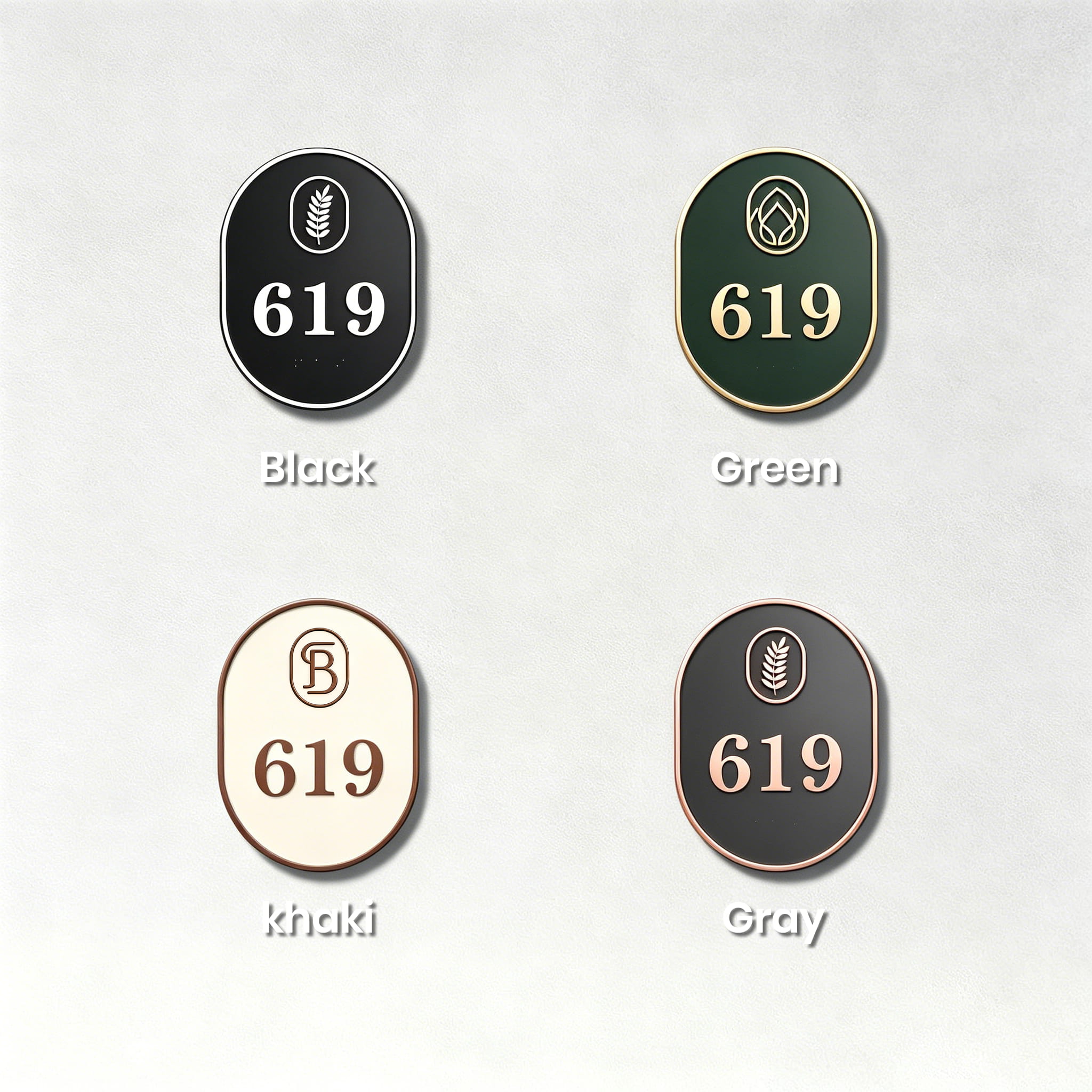 ADA Room Number Sign