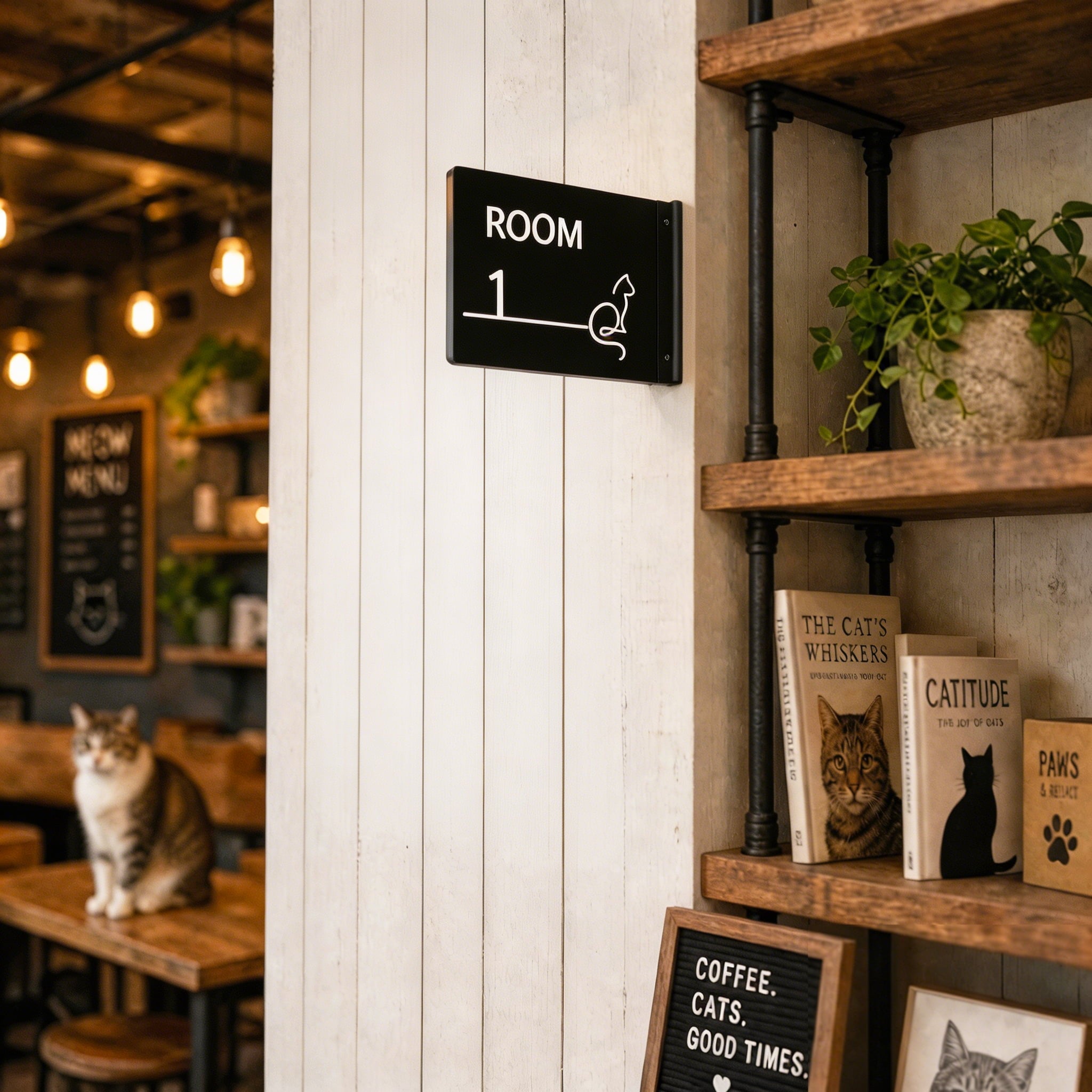 Custom Room Number Sign