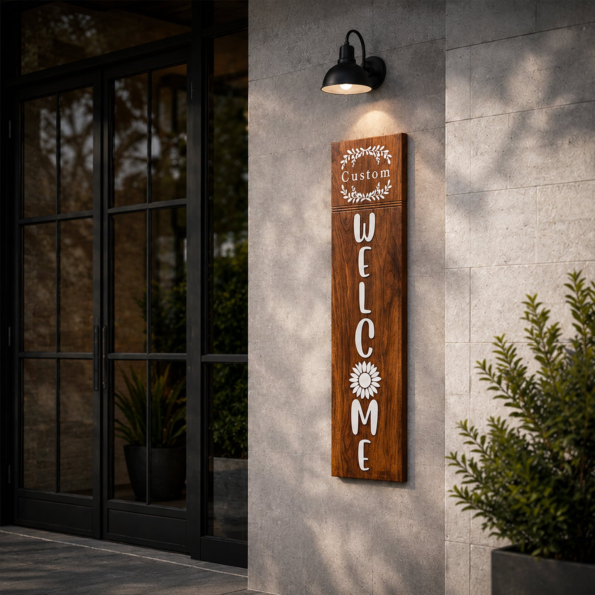 Front Porch Welcome Sign