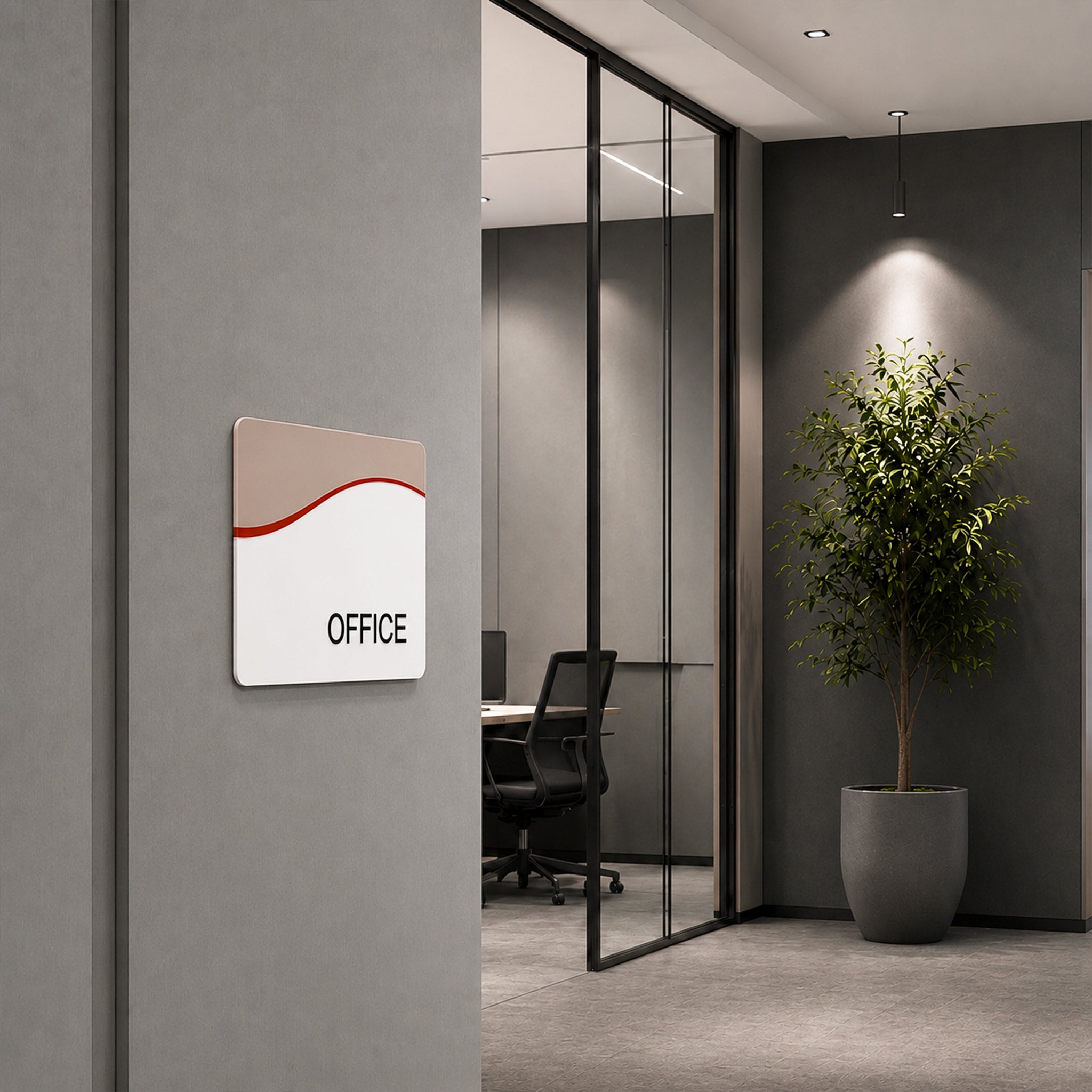 Office Door Sign