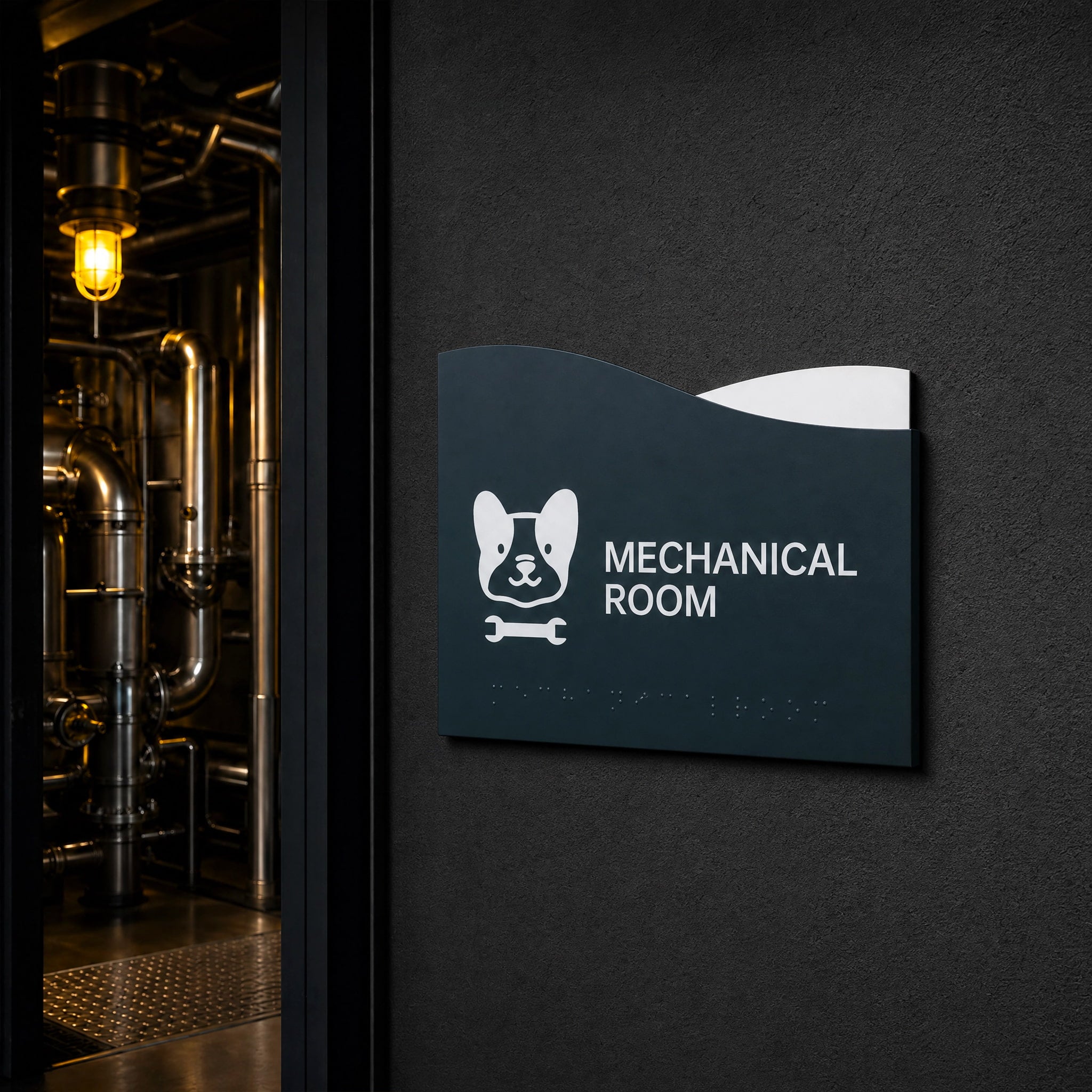 Mechanical Room Sign