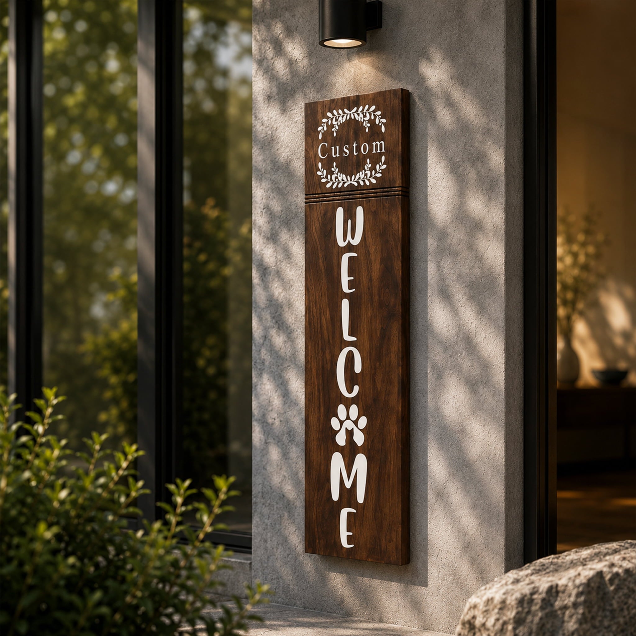 Front Porch Welcome Sign