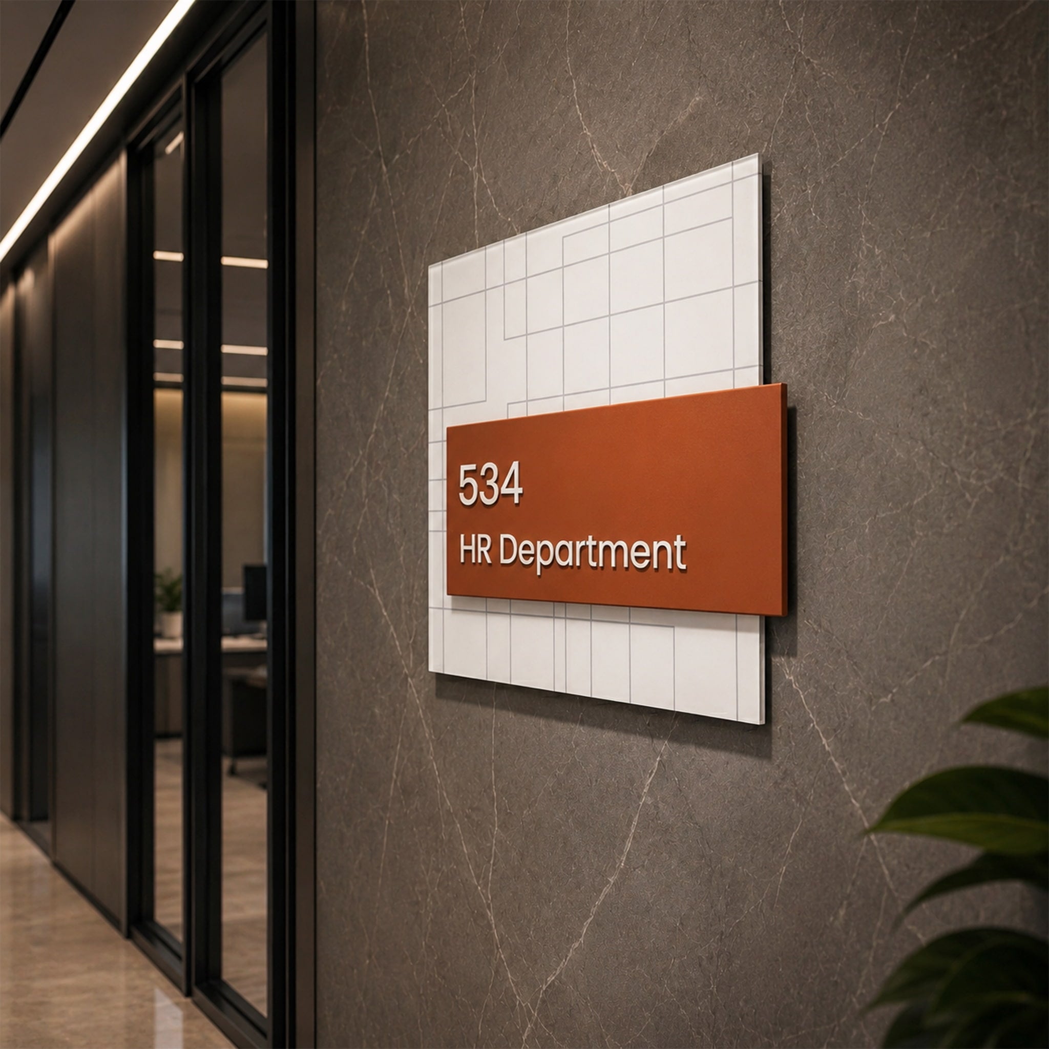 HR Office Room Sign