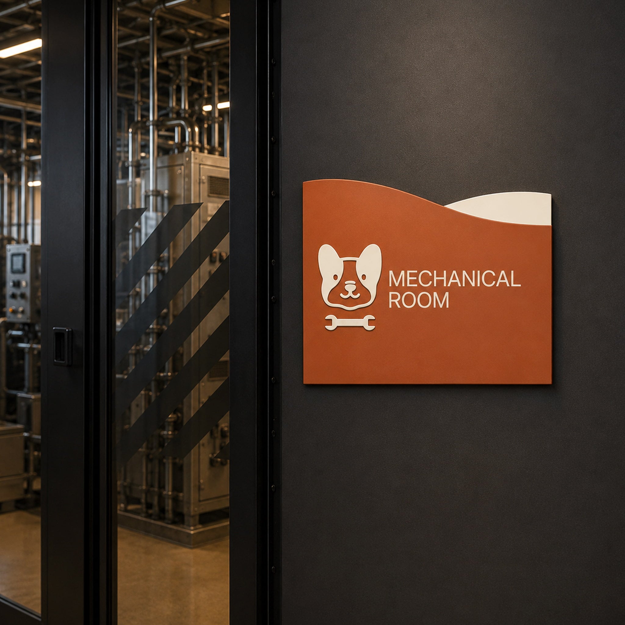 Mechanical Room Sign