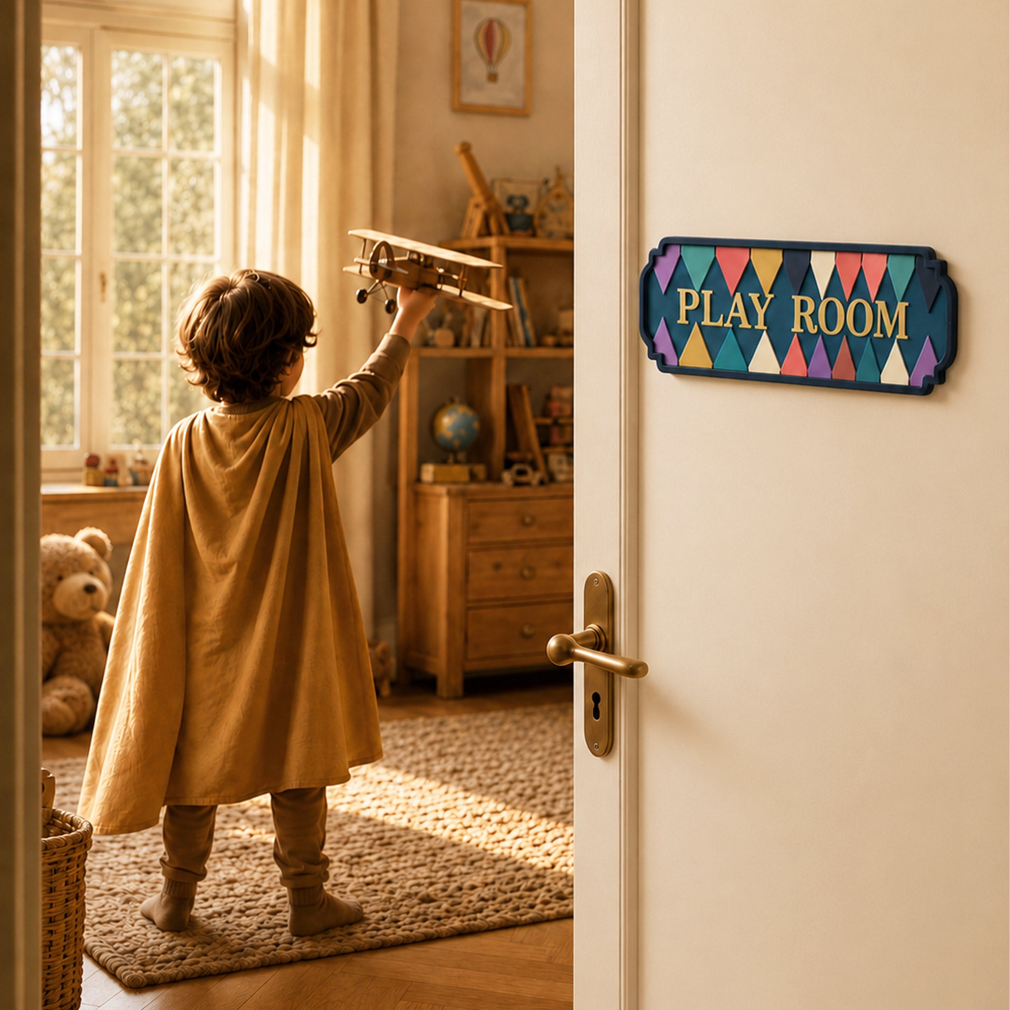 Colorful Acrylic Door Sign