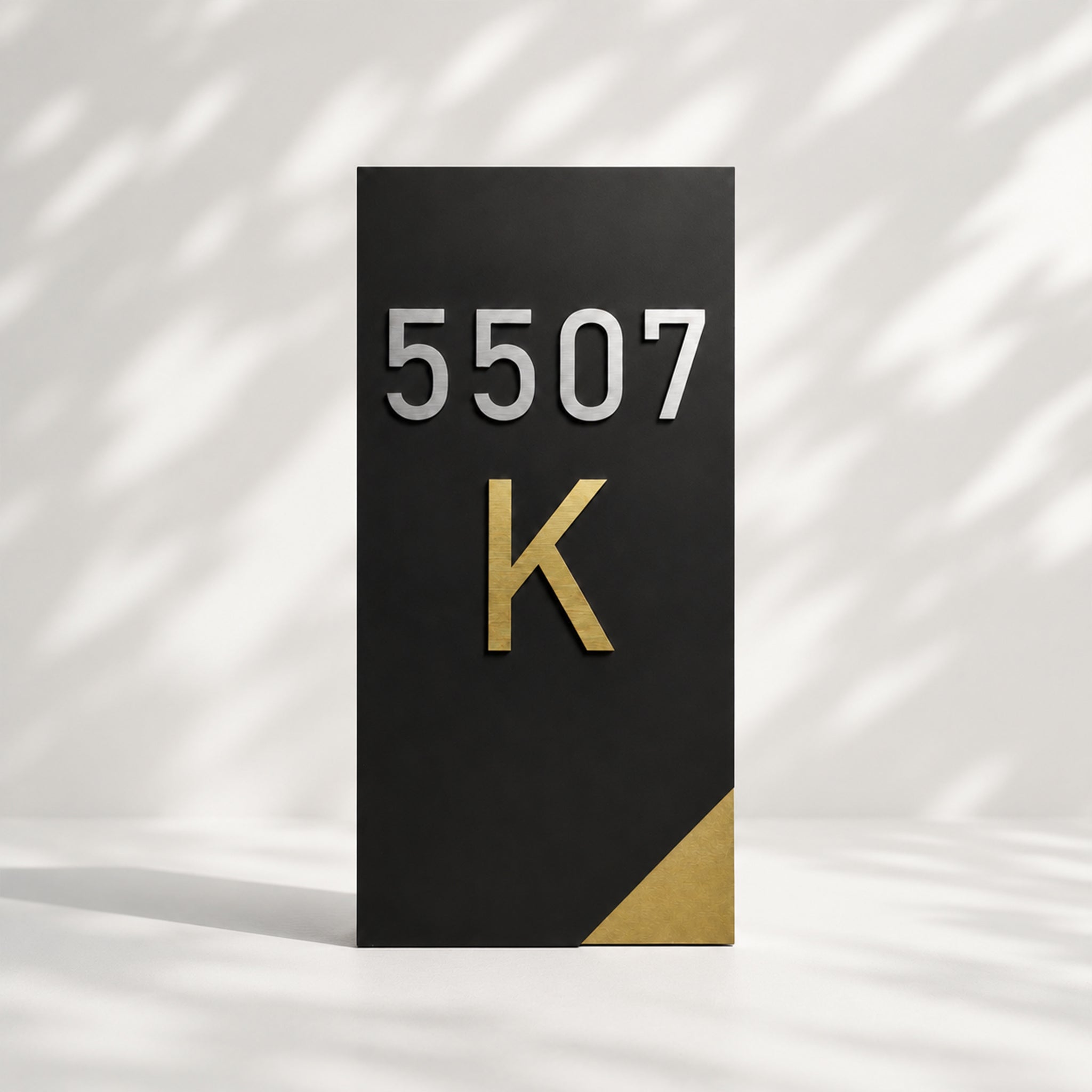 Apartment Door Number Sign