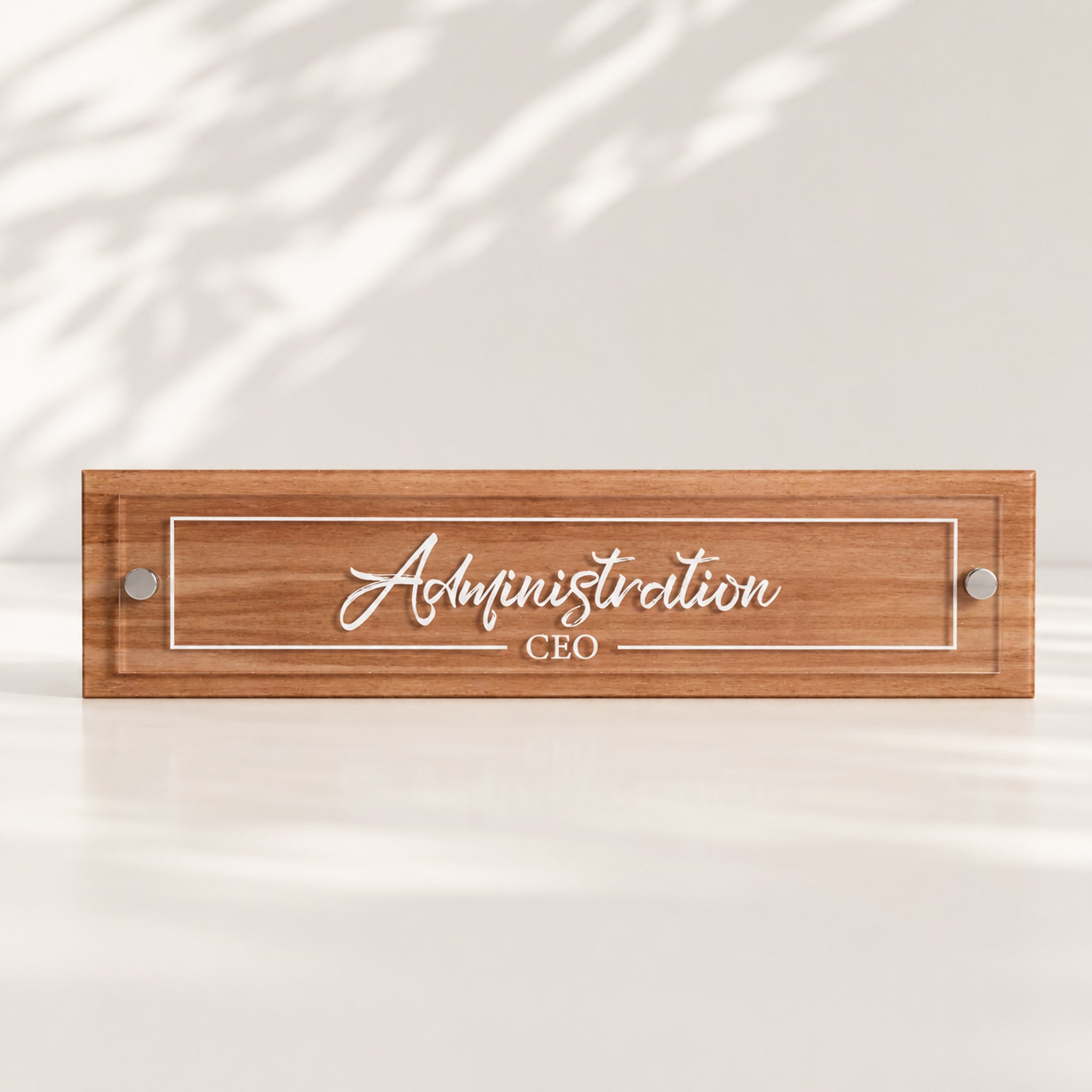 Custom Office Title Door Signs