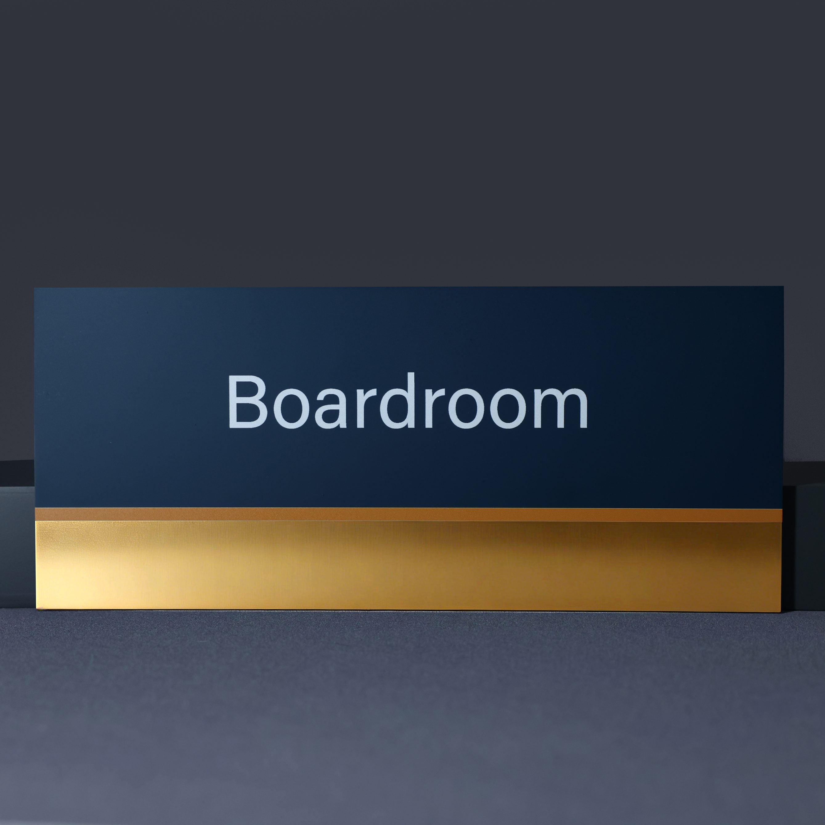 Metal Office Door Sign