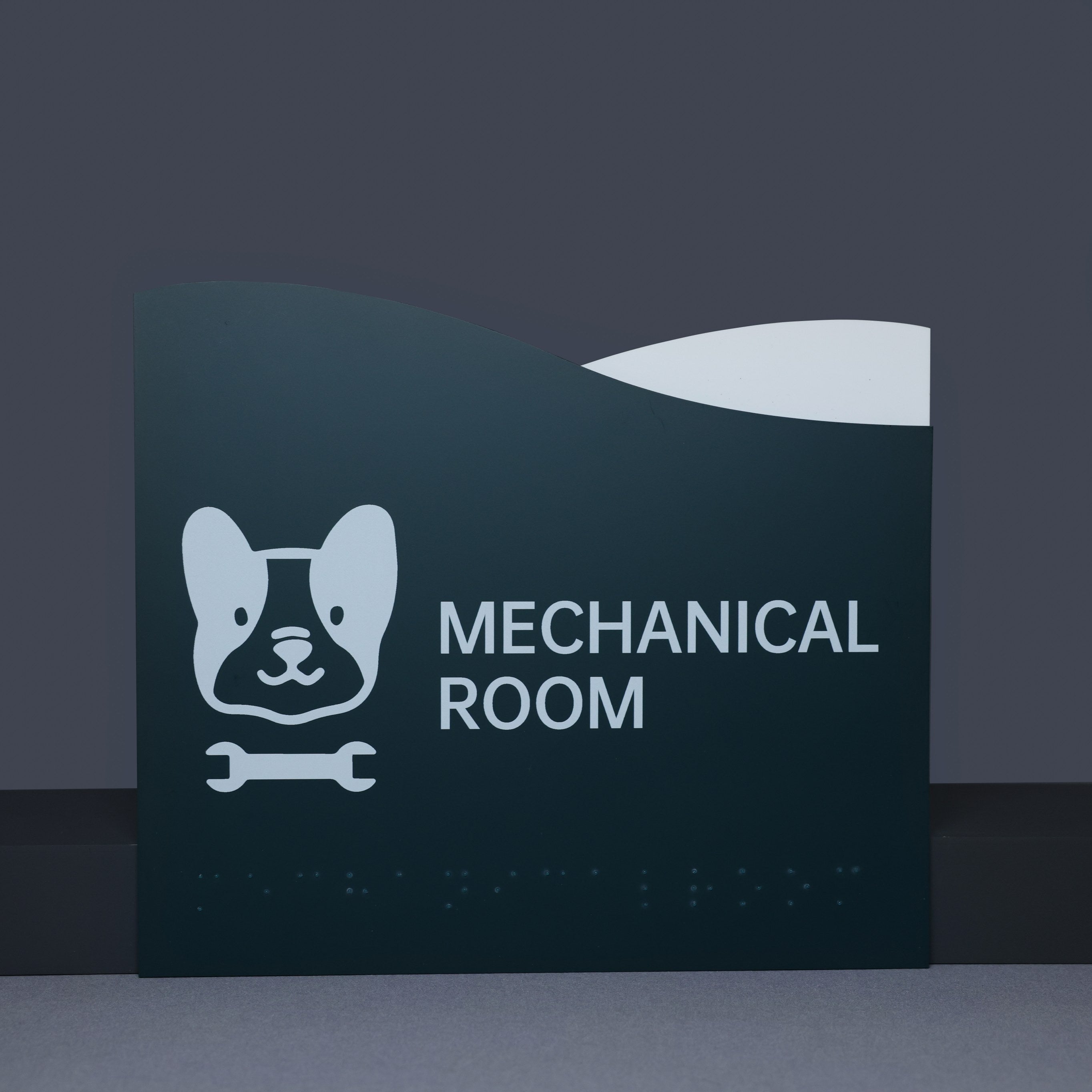 Mechanical Room Sign
