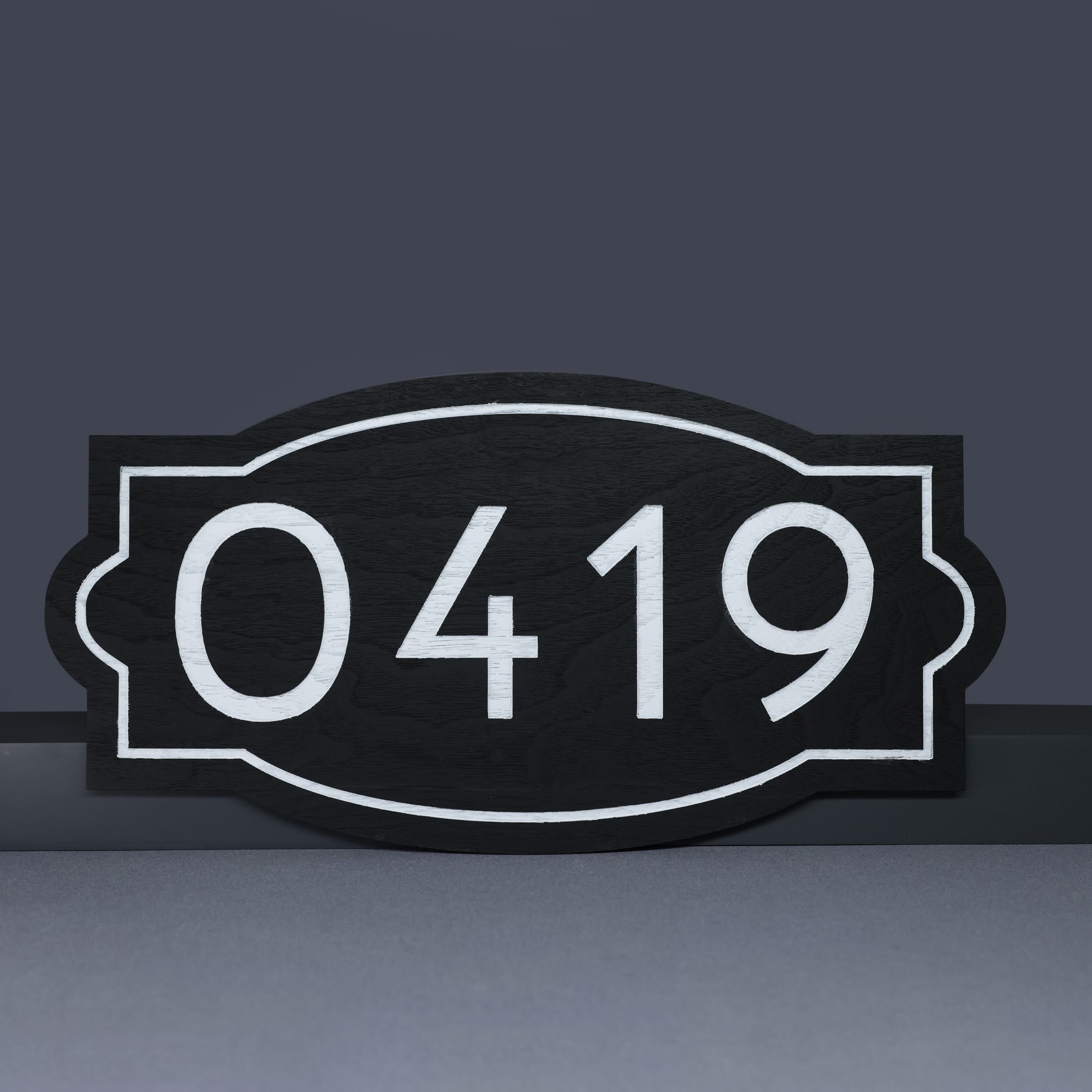 House Number Sign