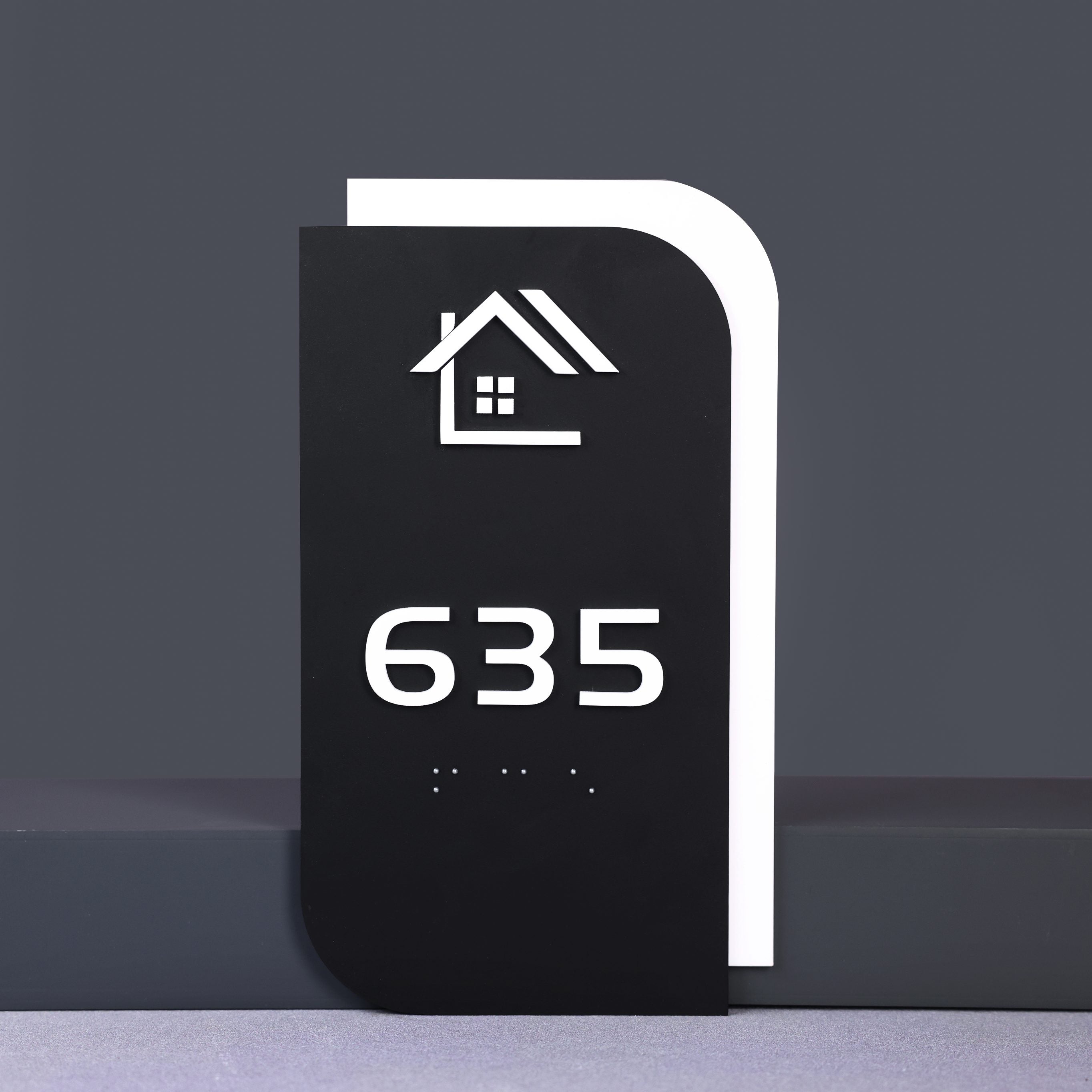 Door Number Sign For Hotel/Apartment
