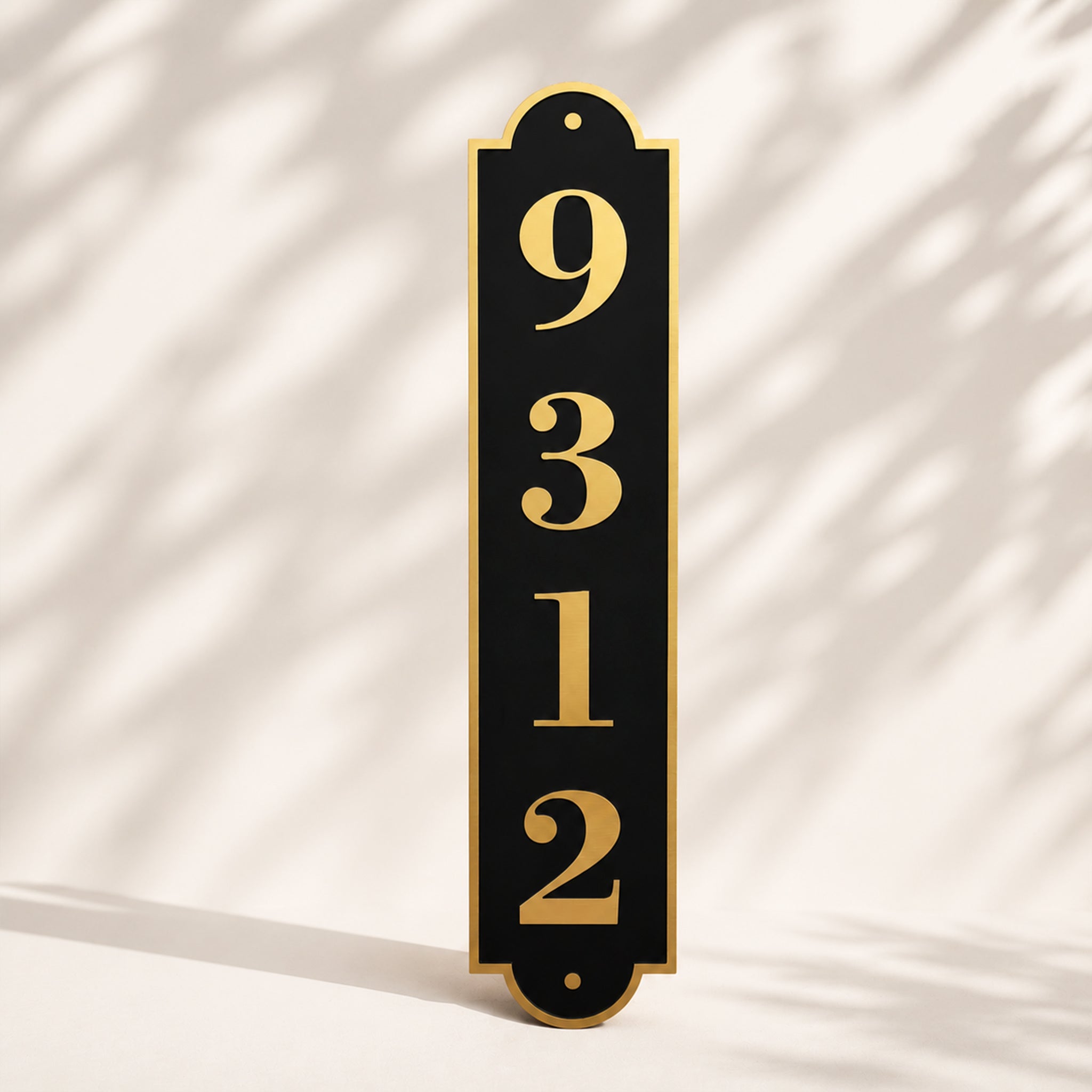 Aluminum Metal Address Plaque