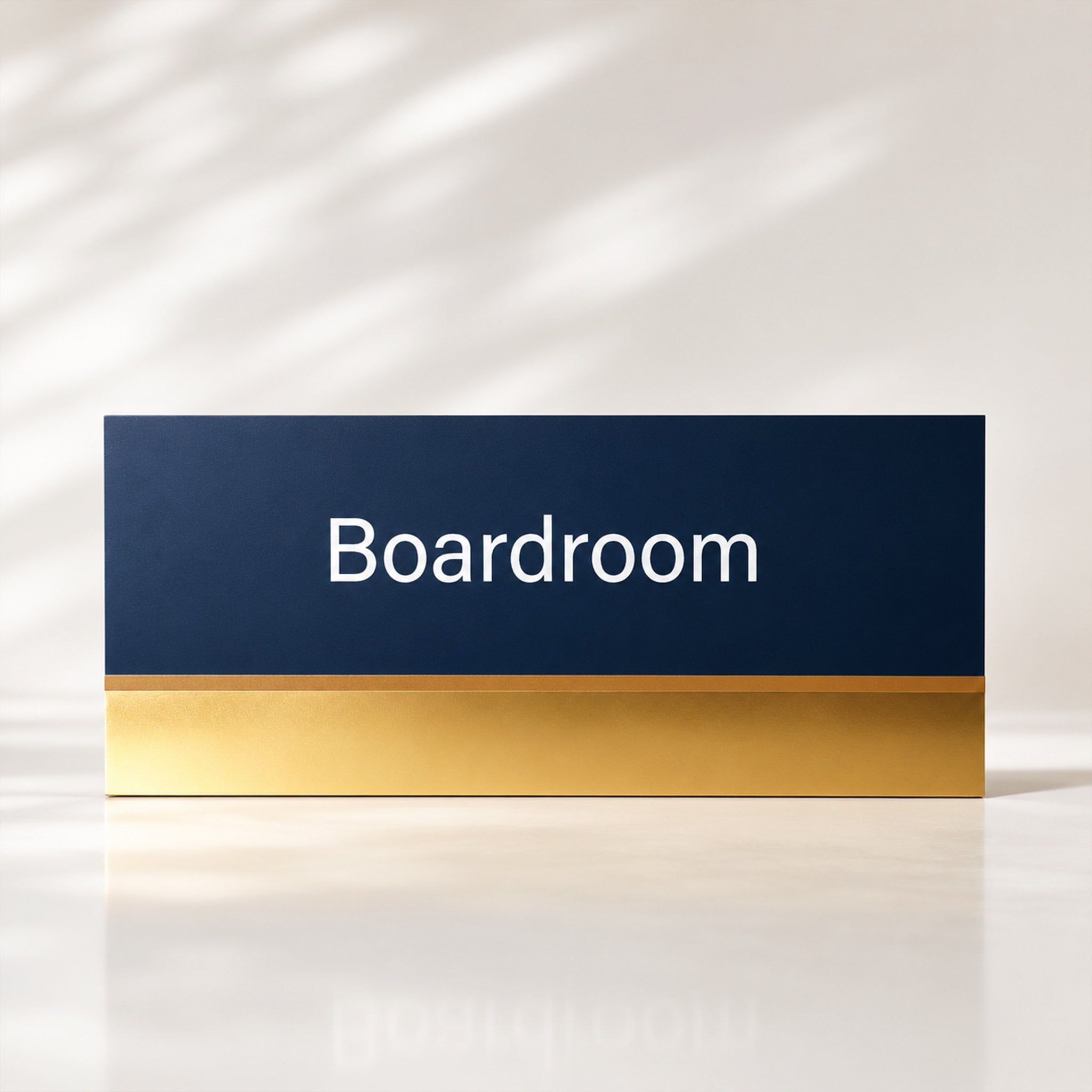 Metal Office Door Sign