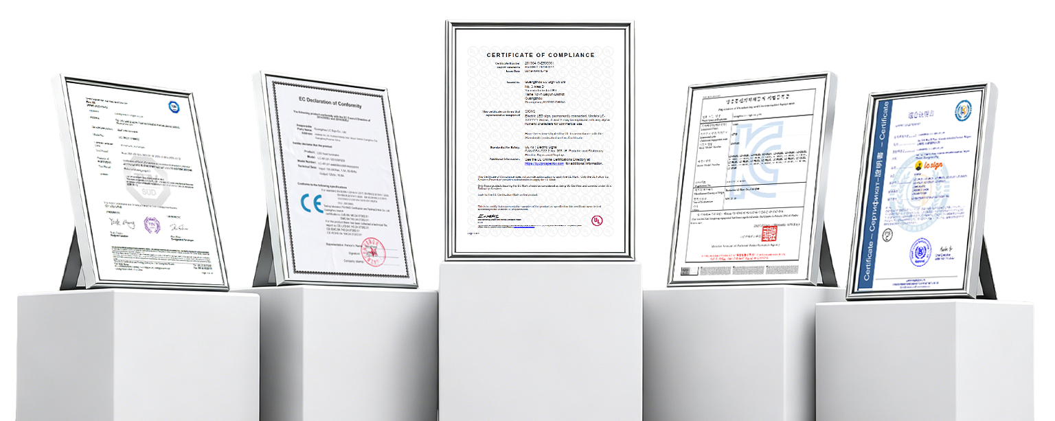 Certified for Quality & Safety