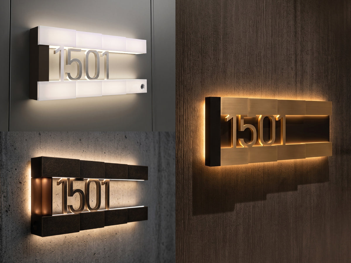 Dimensional Room Number Sign for Premium & Professional Environments