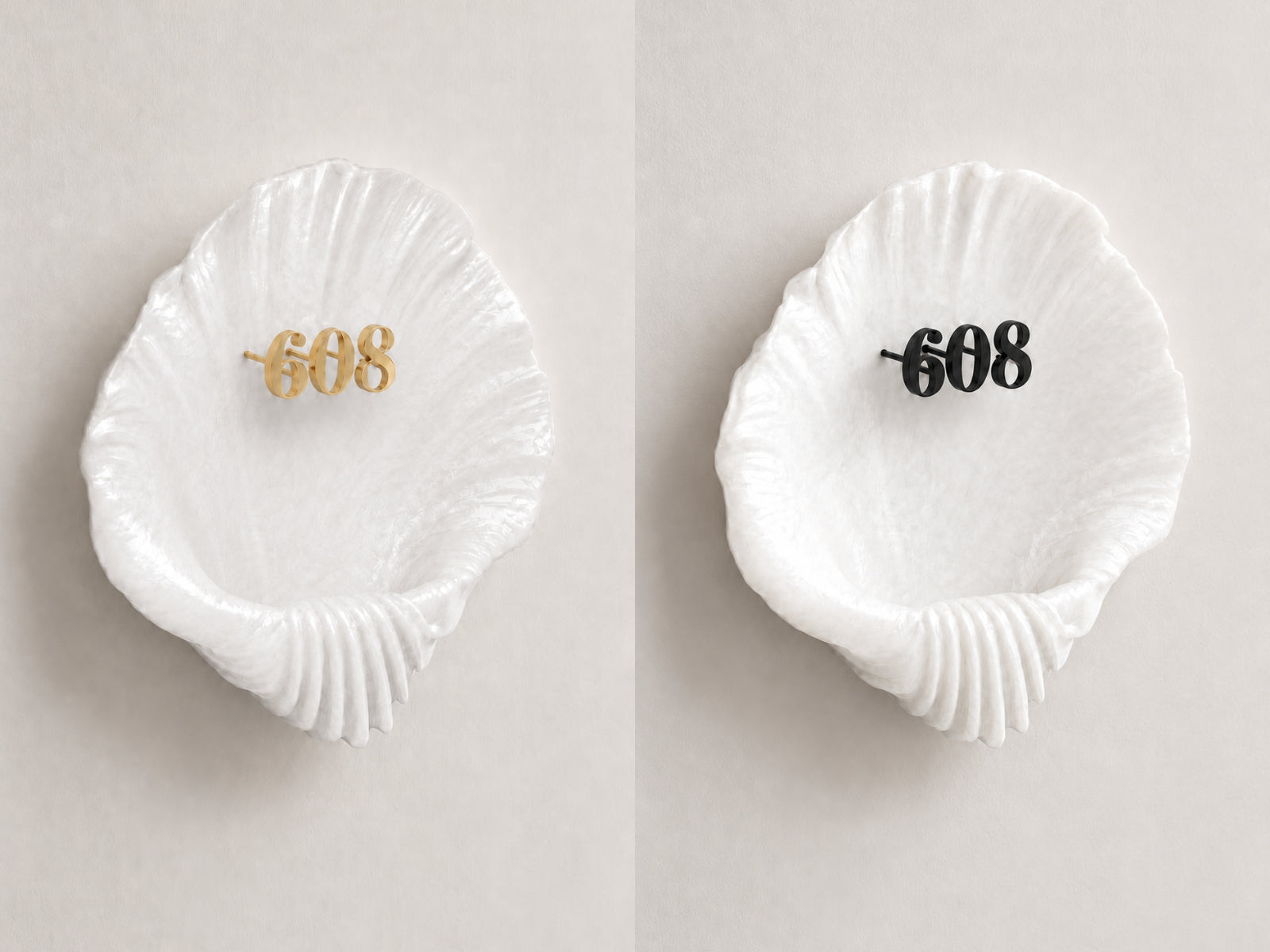 Seashell Door Sign as a New Expression of Natural Elegance